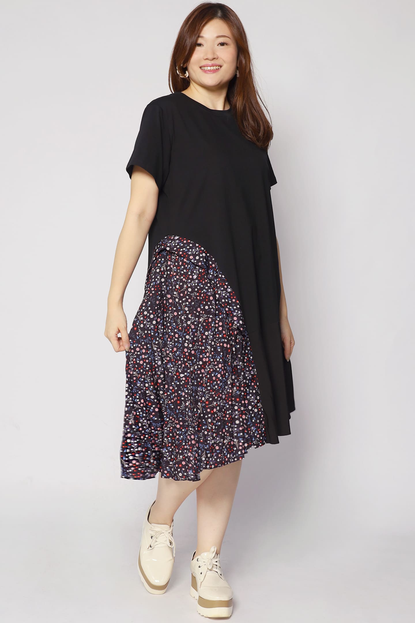 Anna Dress in Ditsy Floral