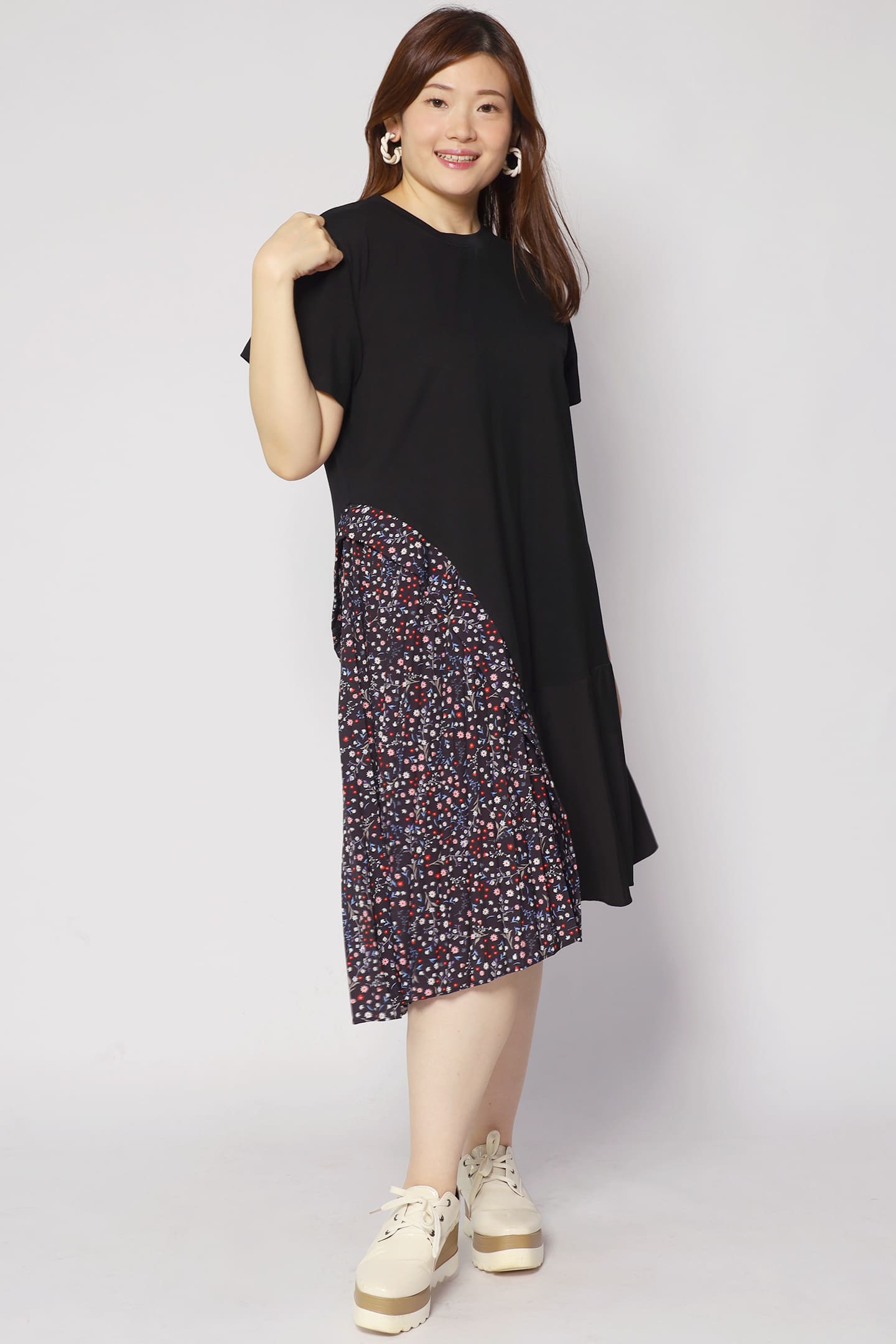 Anna Dress in Ditsy Floral