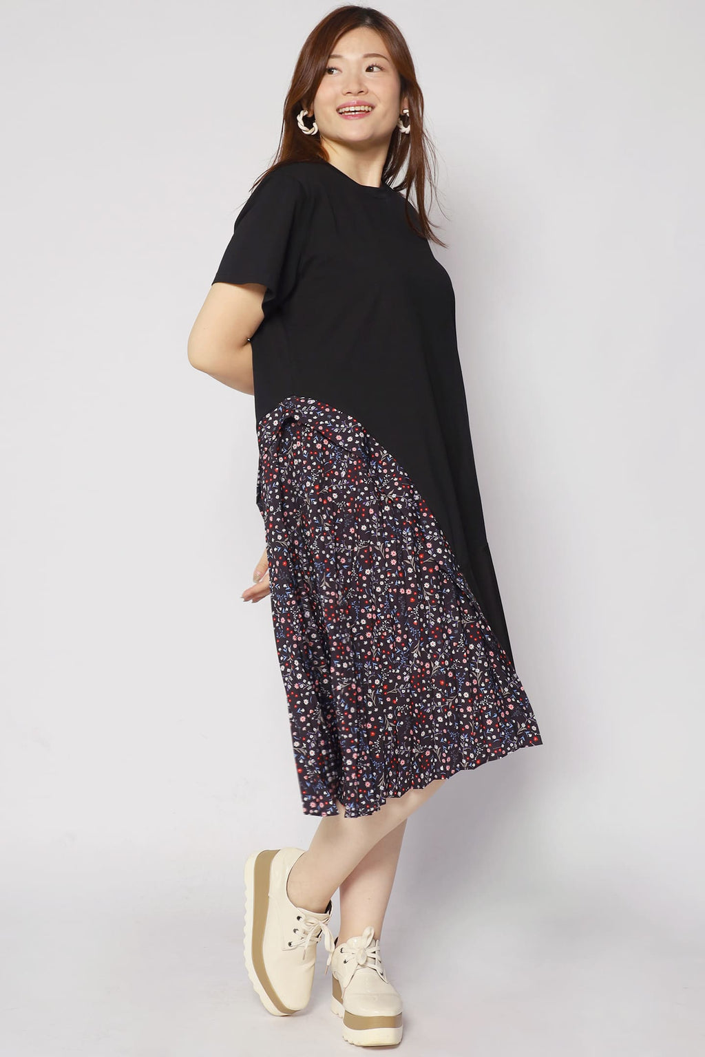 Anna Dress in Ditsy Floral