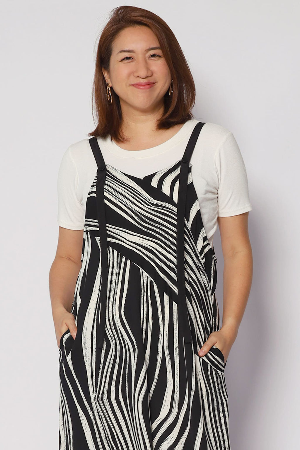 Cassie Jumpsuit in Zebra Print