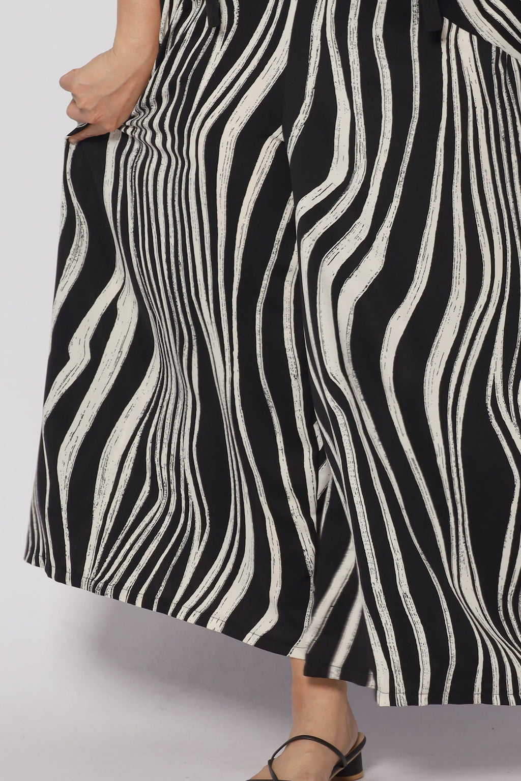 Cassie Jumpsuit in Zebra Print
