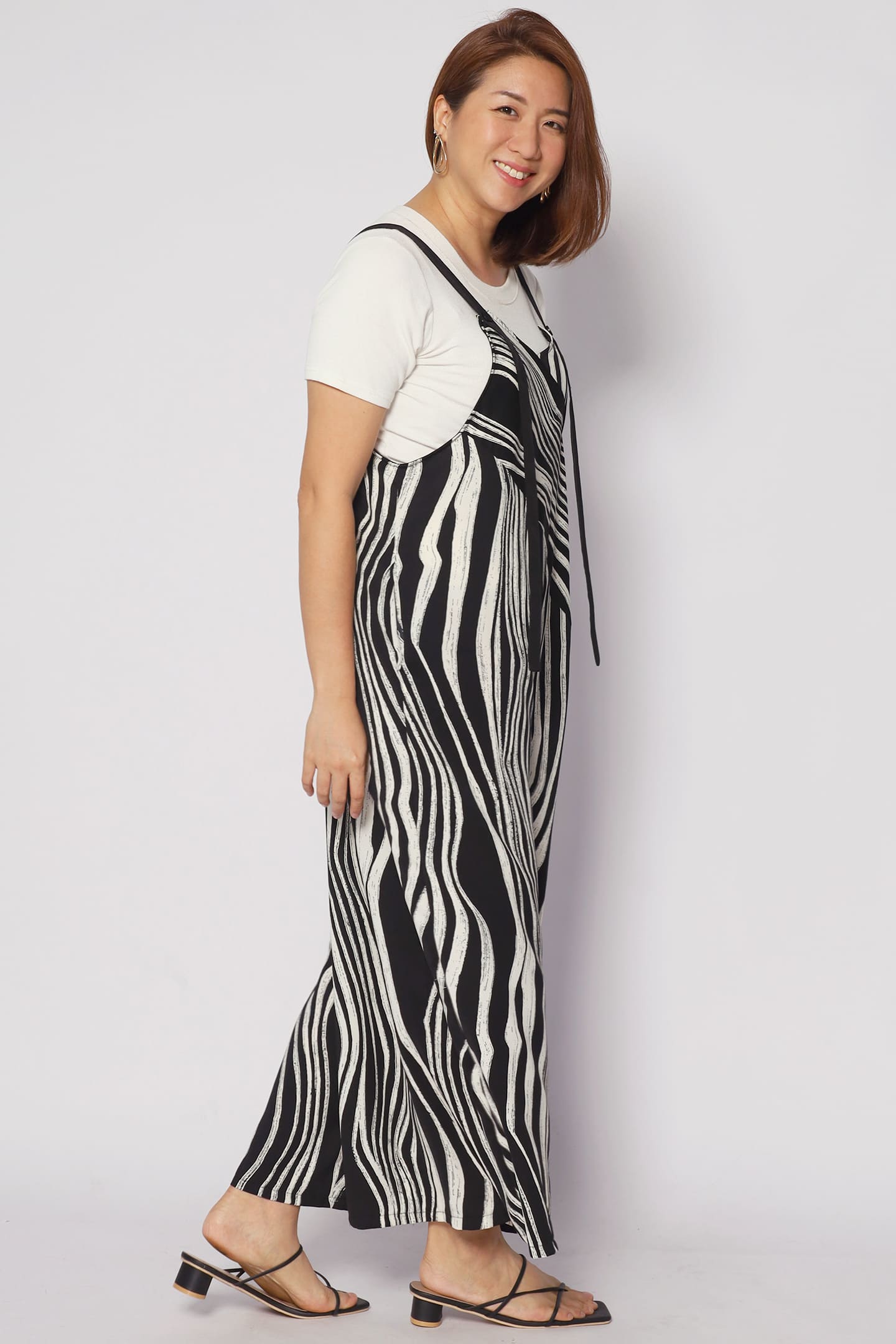 Cassie Jumpsuit in Zebra Print