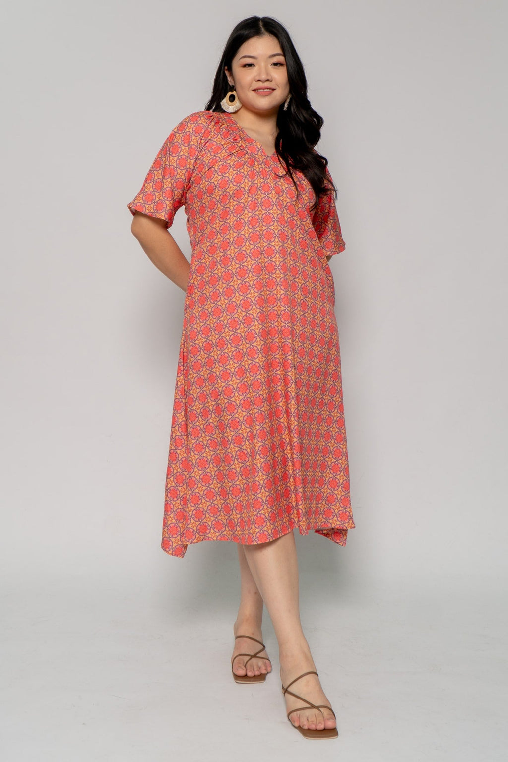 Whitney V Dress in Asia