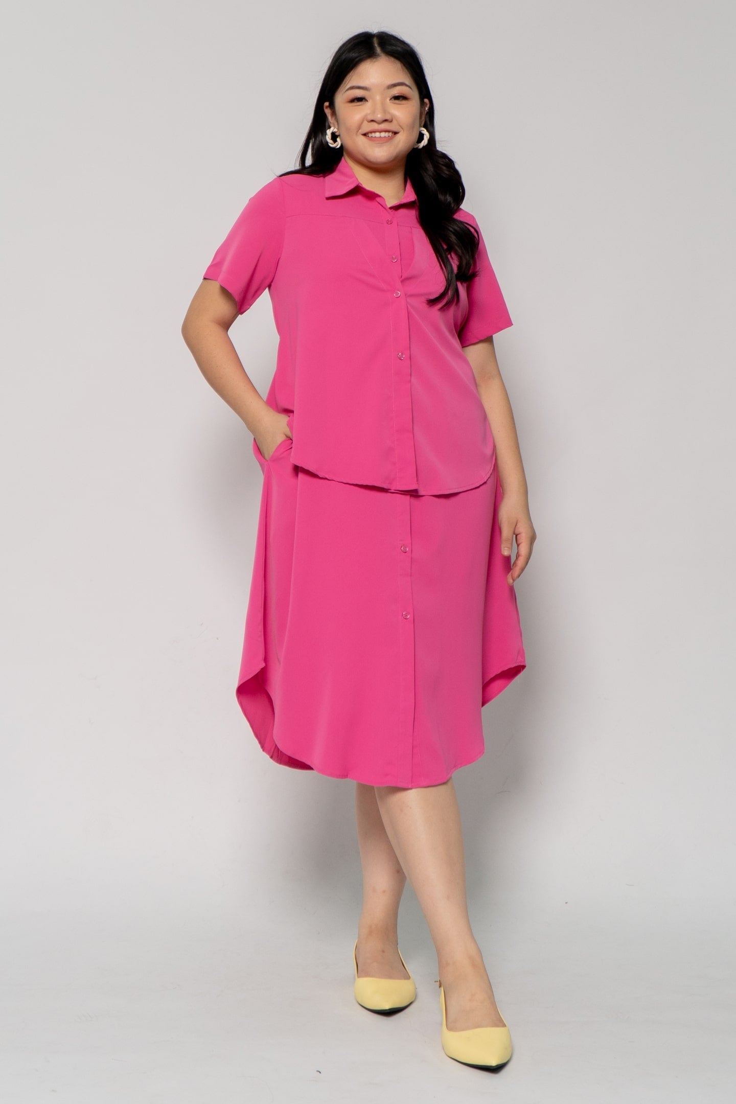 Milo Dress in Pink Delight