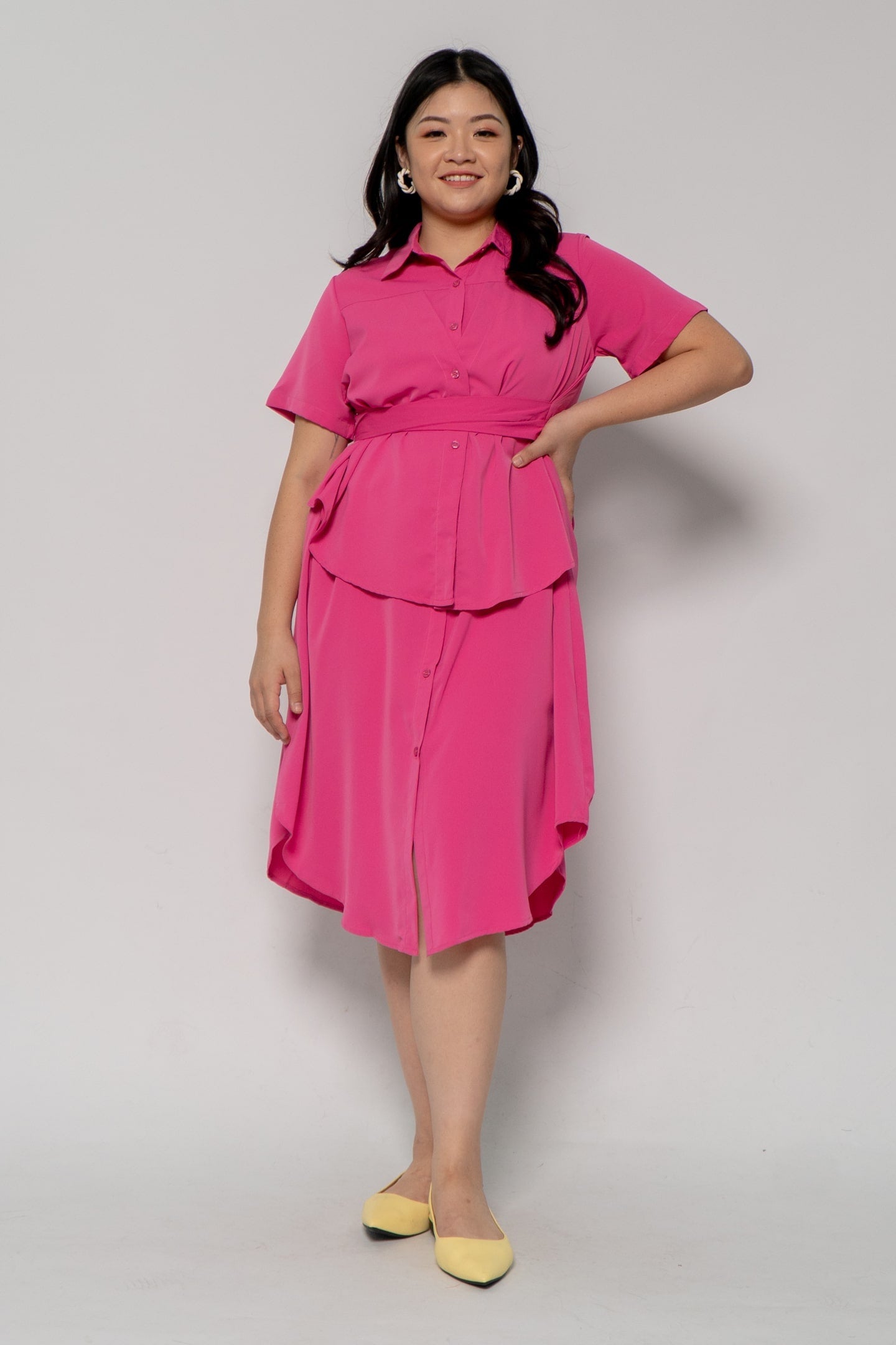 Milo Dress in Pink Delight