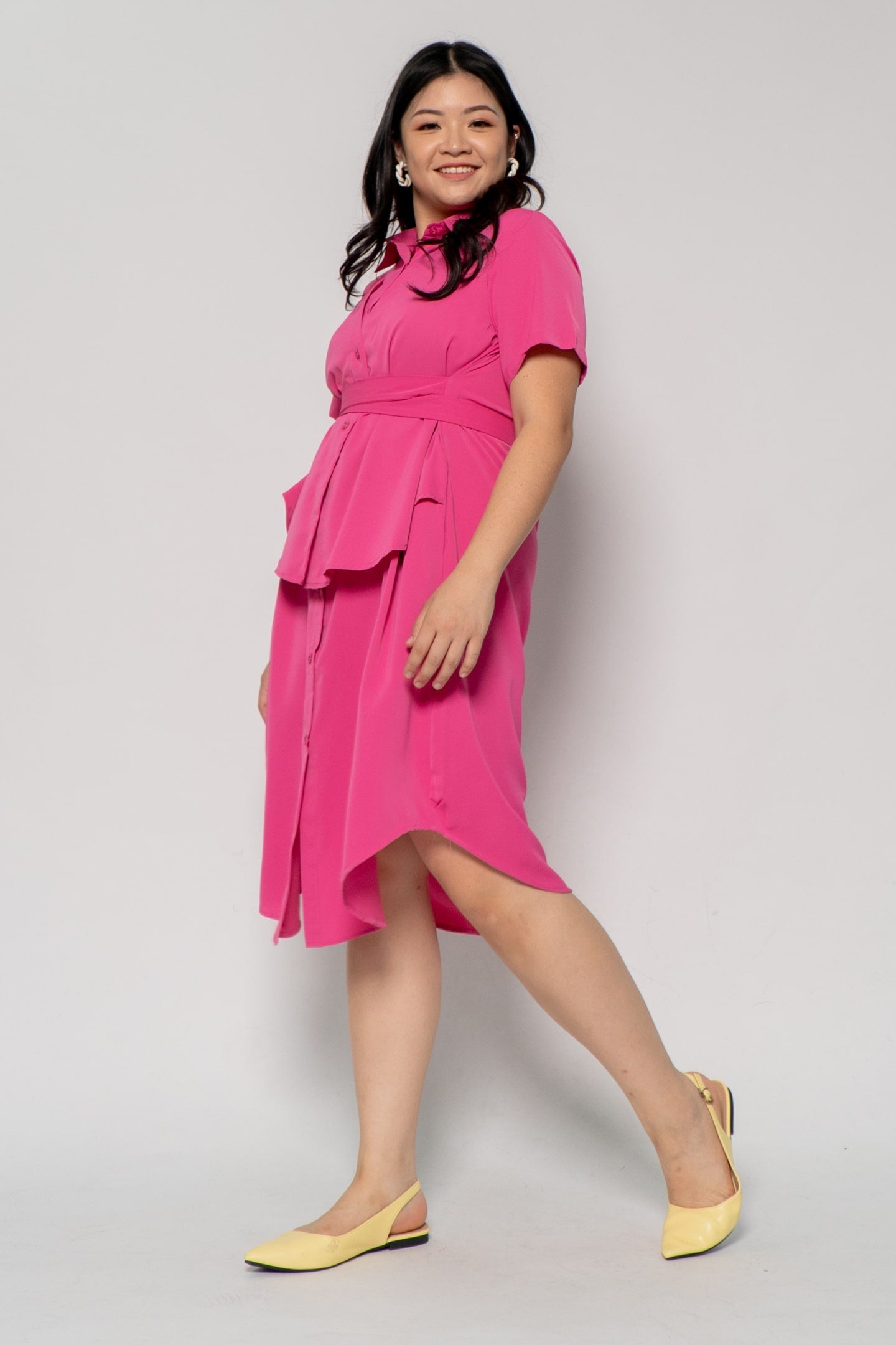 Milo Dress in Pink Delight