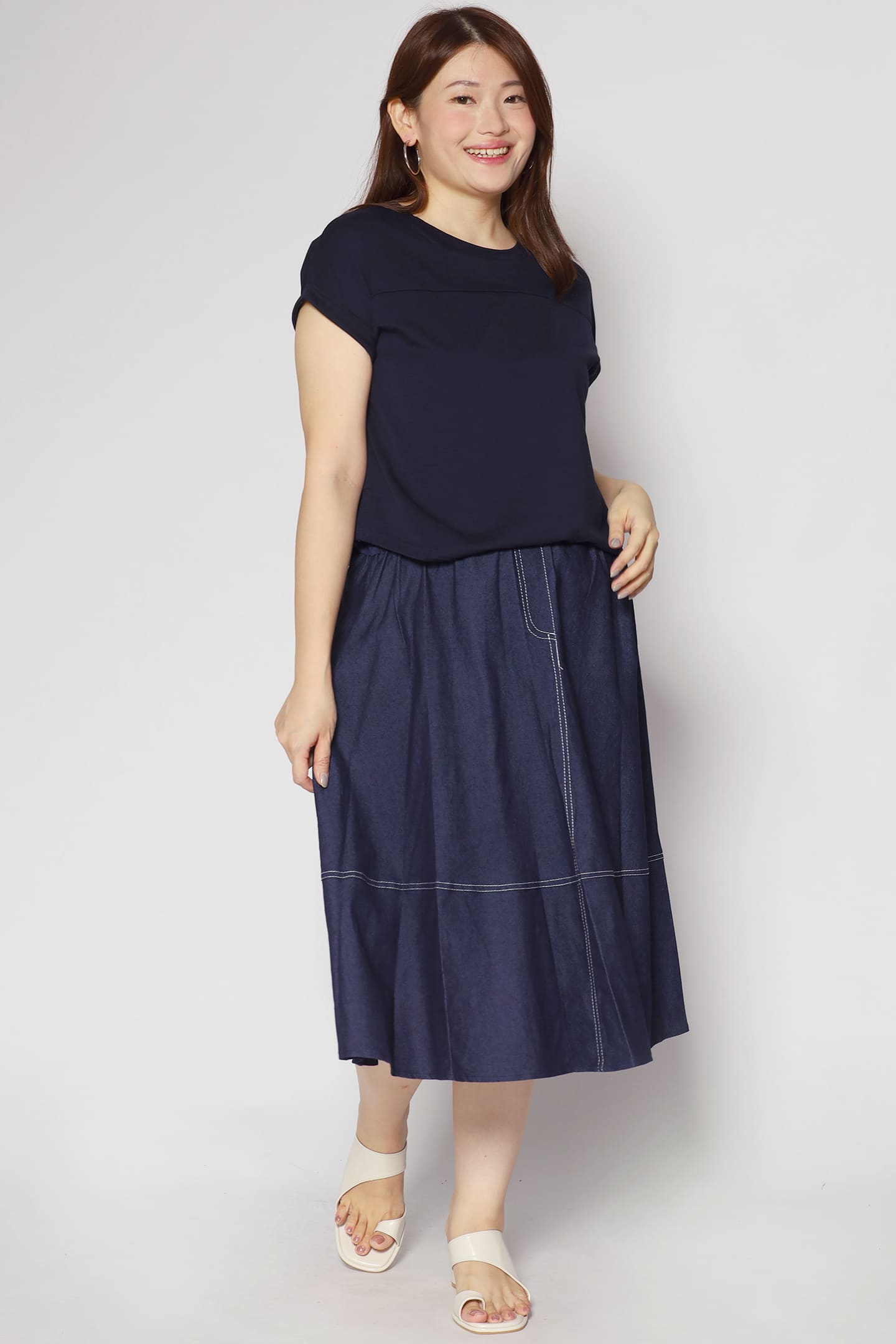Darlene Dress in Denim