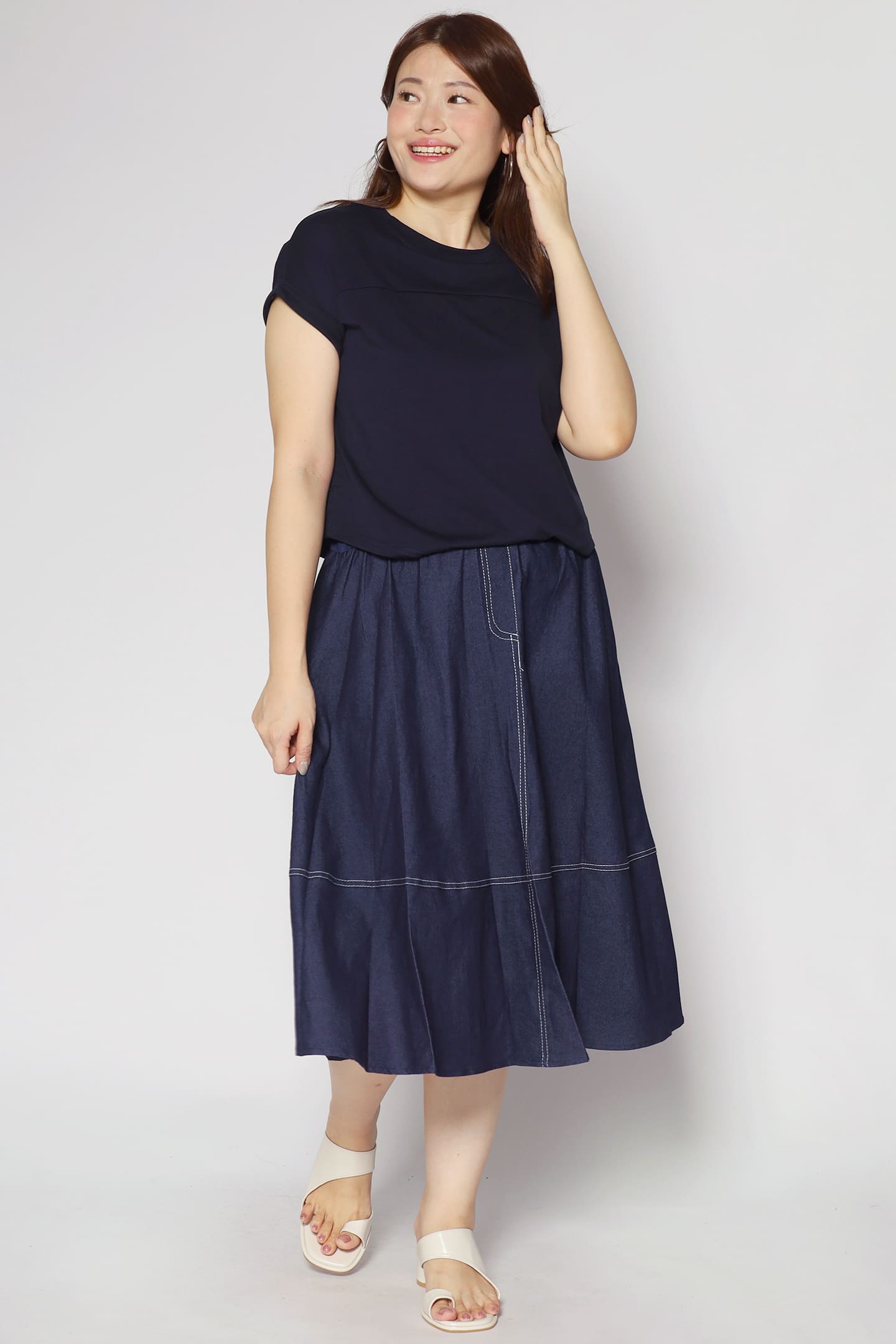 Darlene Dress in Denim