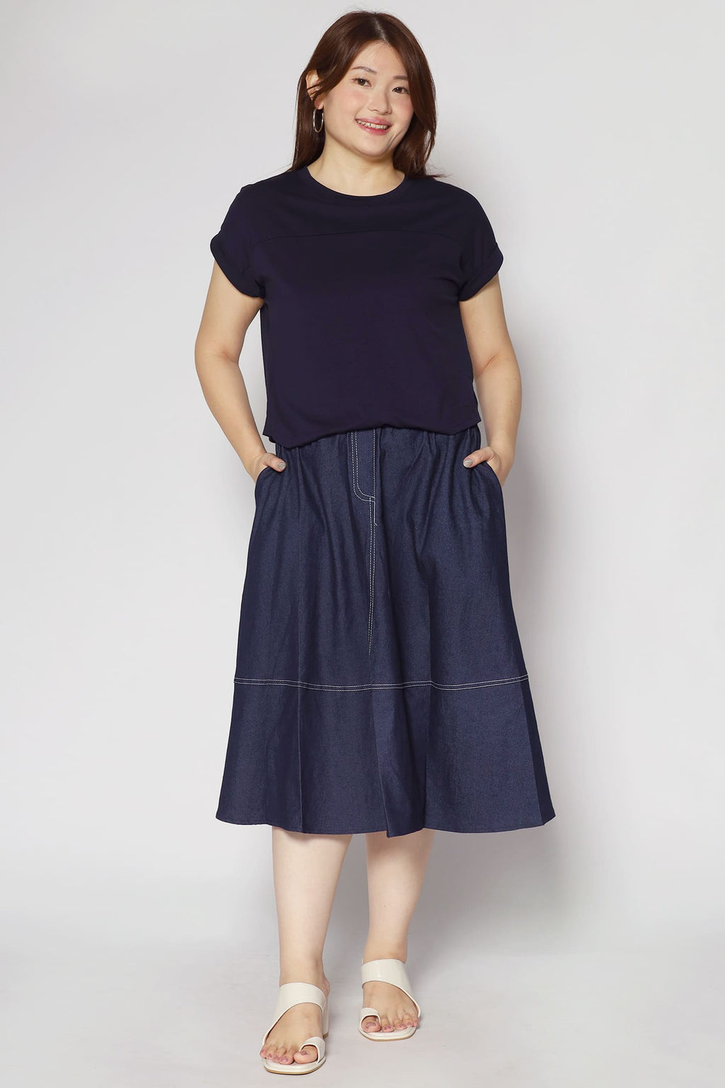 Darlene Dress in Denim