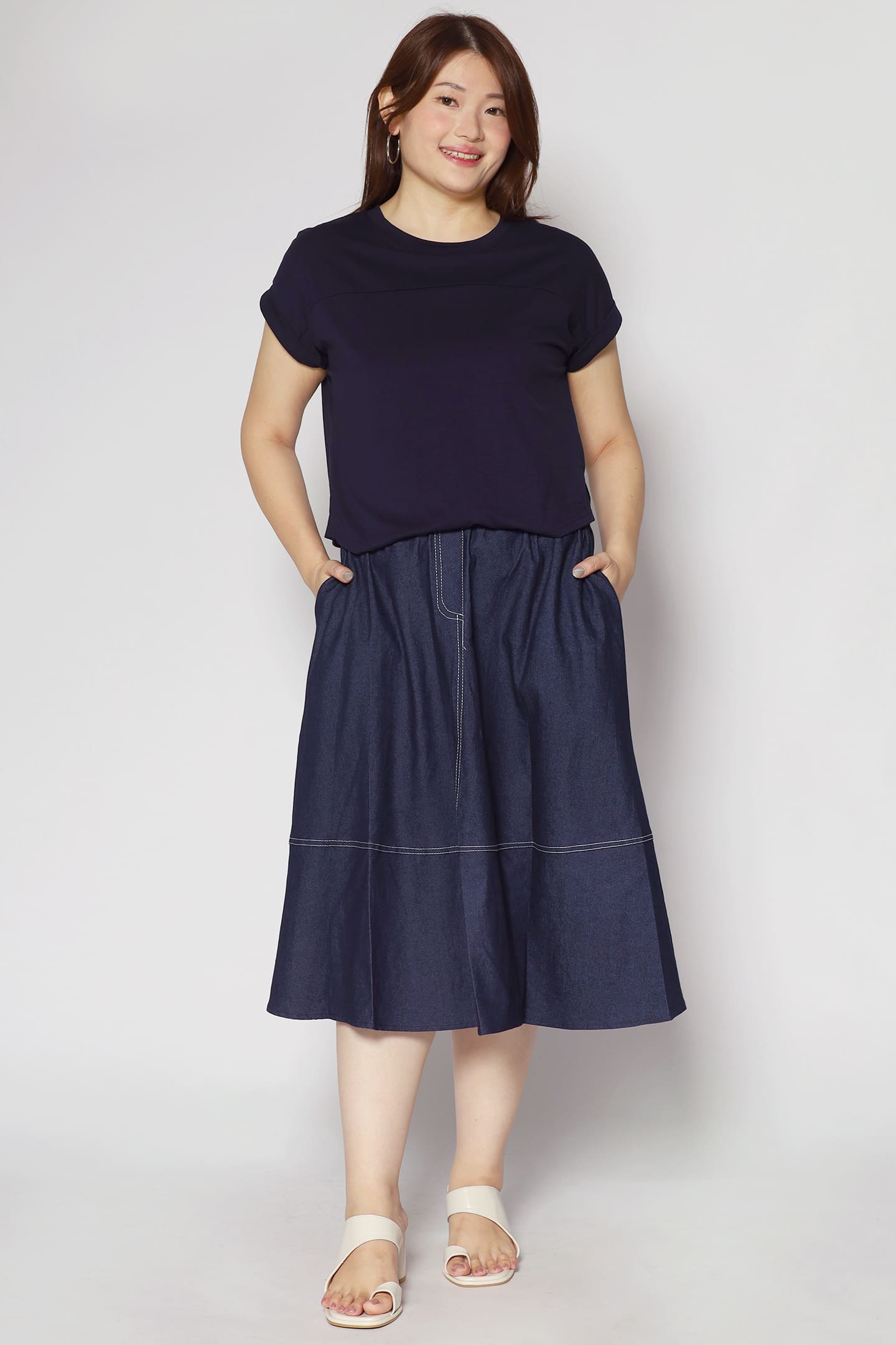 Darlene Dress in Denim