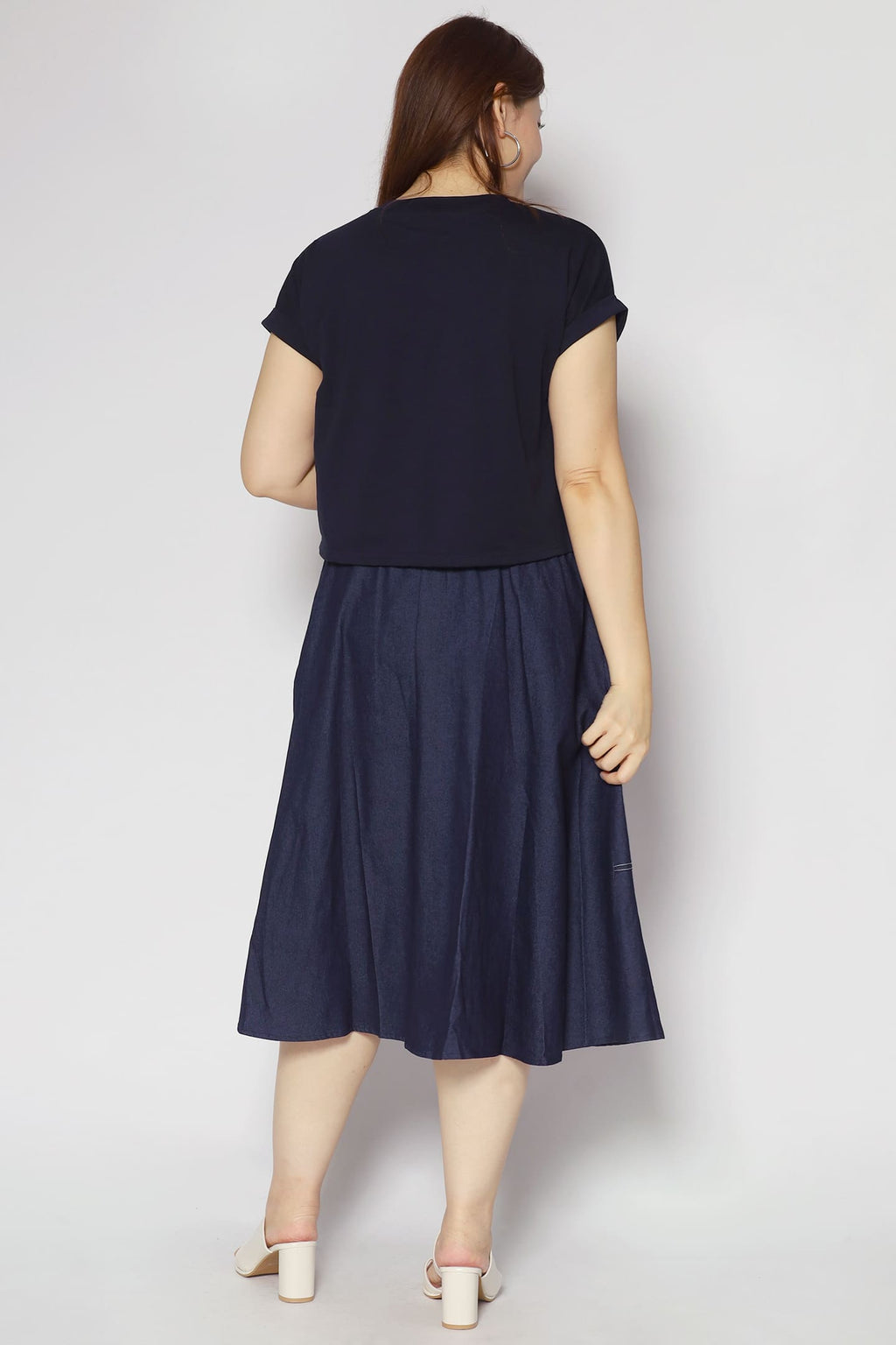 Darlene Dress in Denim