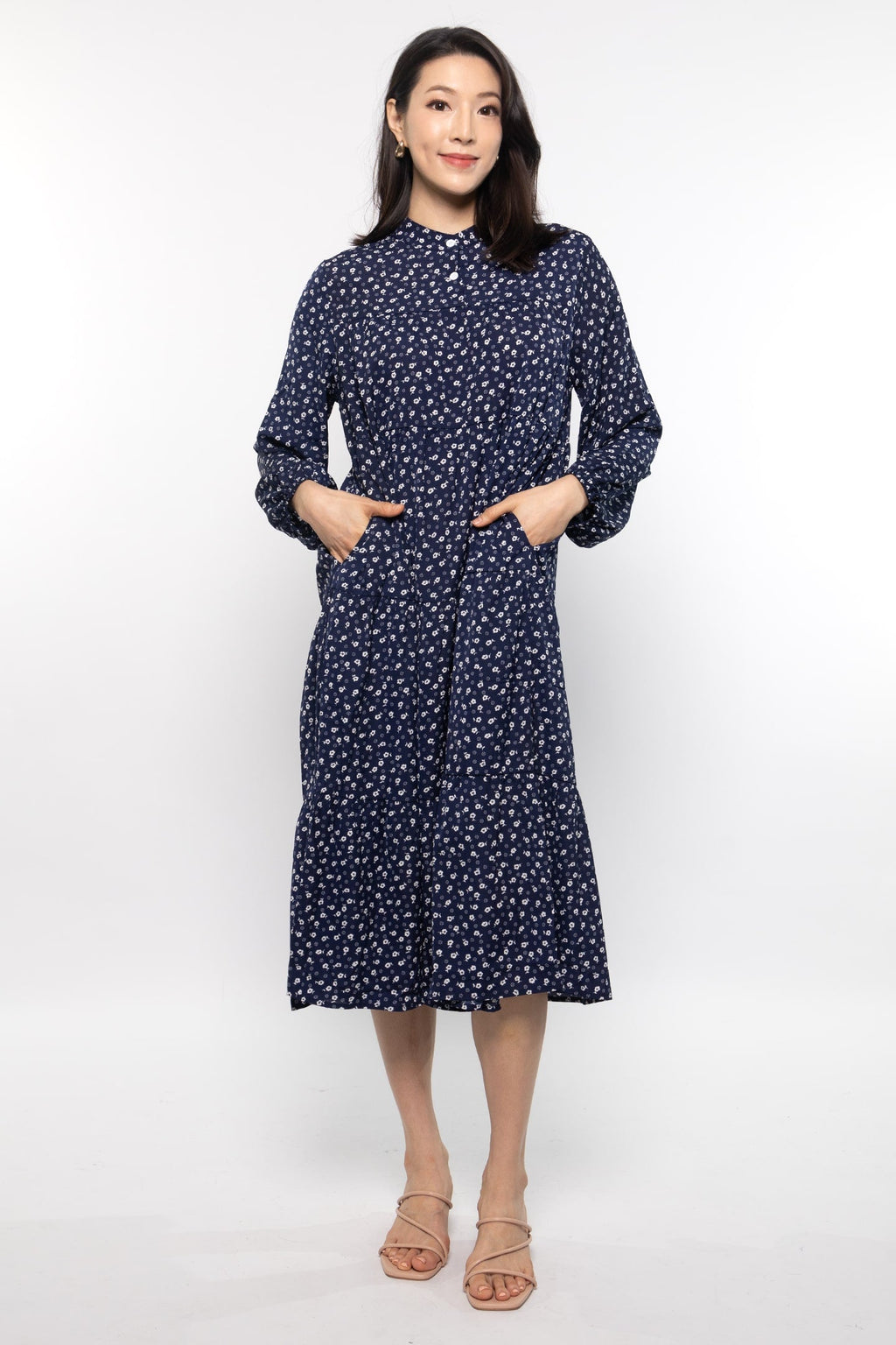 Demi Dress in Tiny Floral