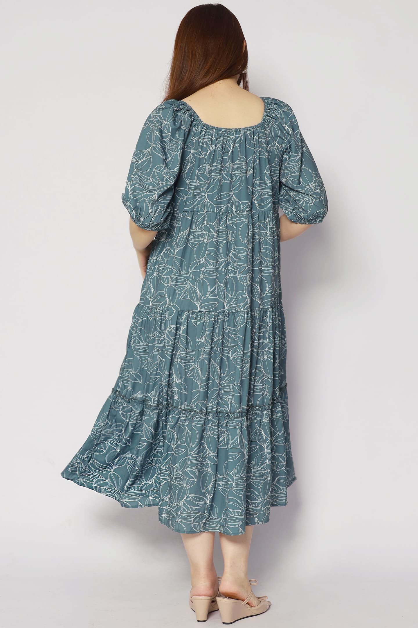 Kerra Dress in Greenery