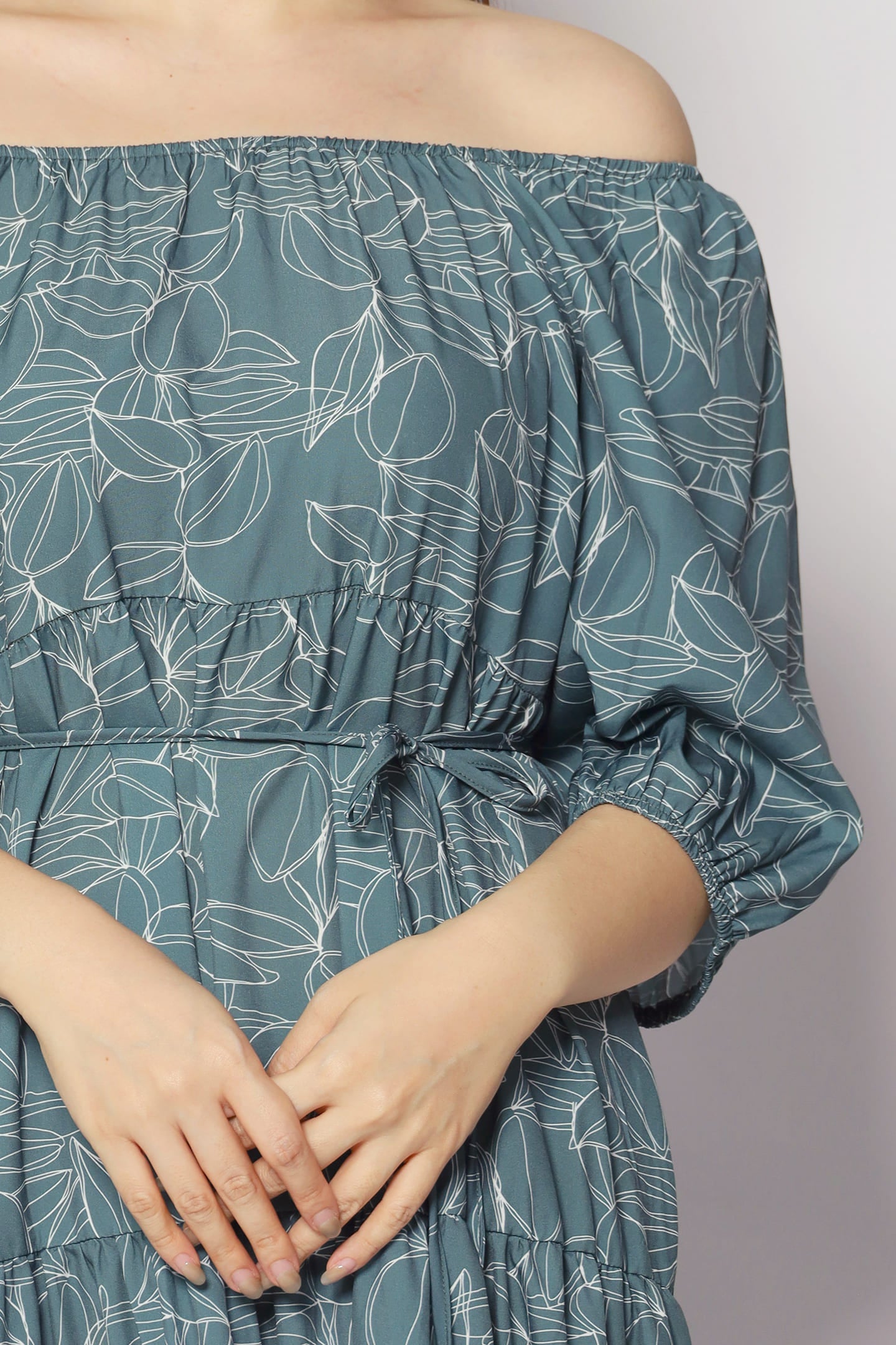 Kerra Dress in Greenery