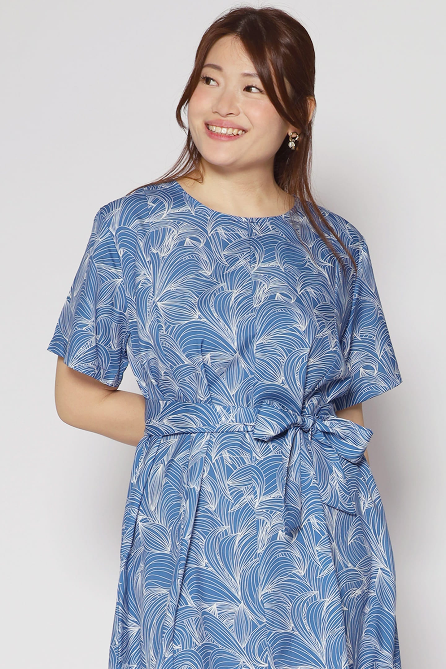 Kiri Dress in Blue Affection