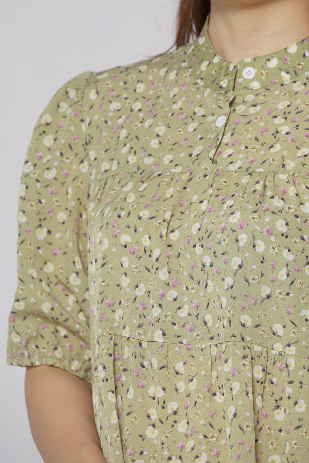 Moore Dress in Green Garden