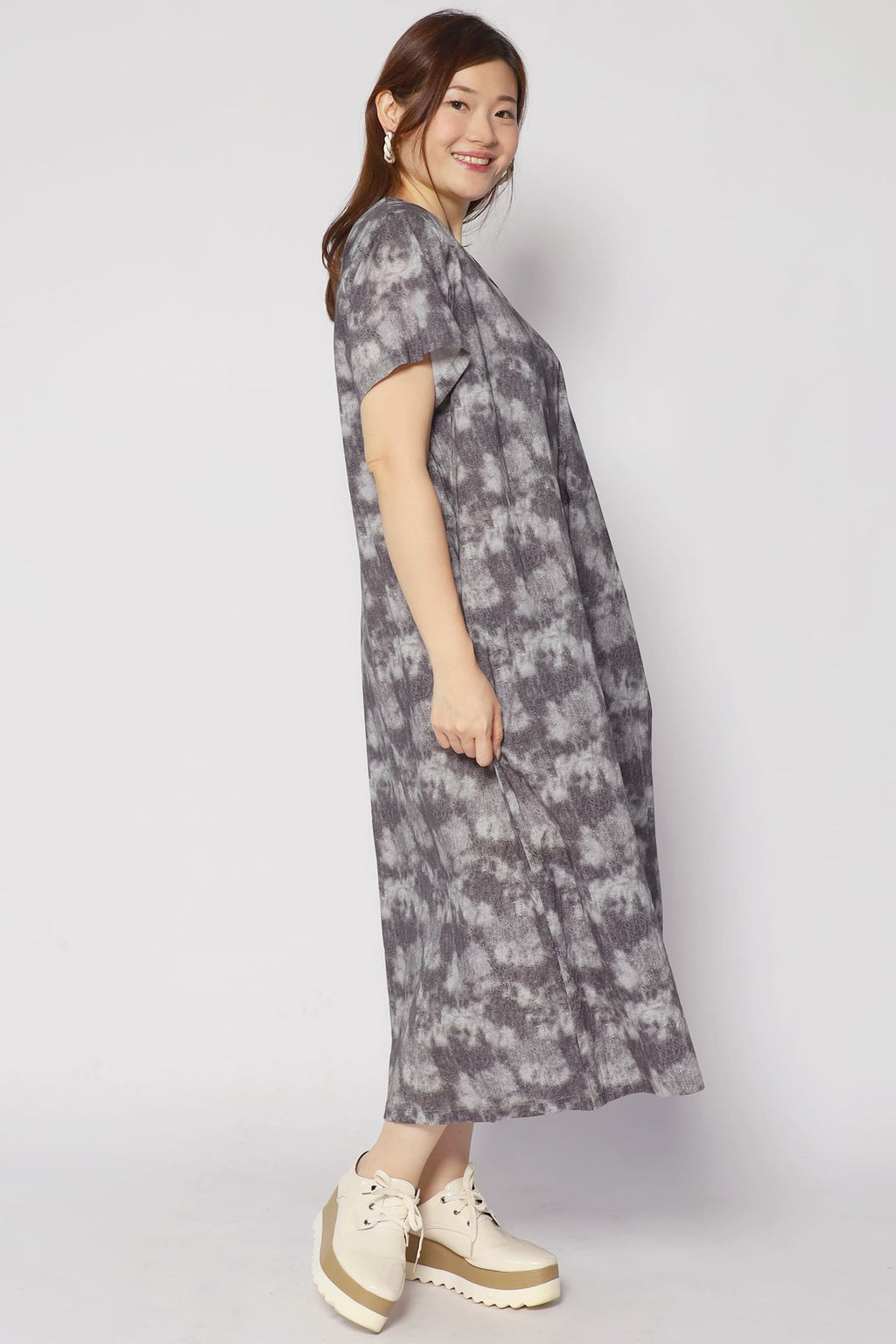 Shirokuro Jumpsuit in Grey Tones