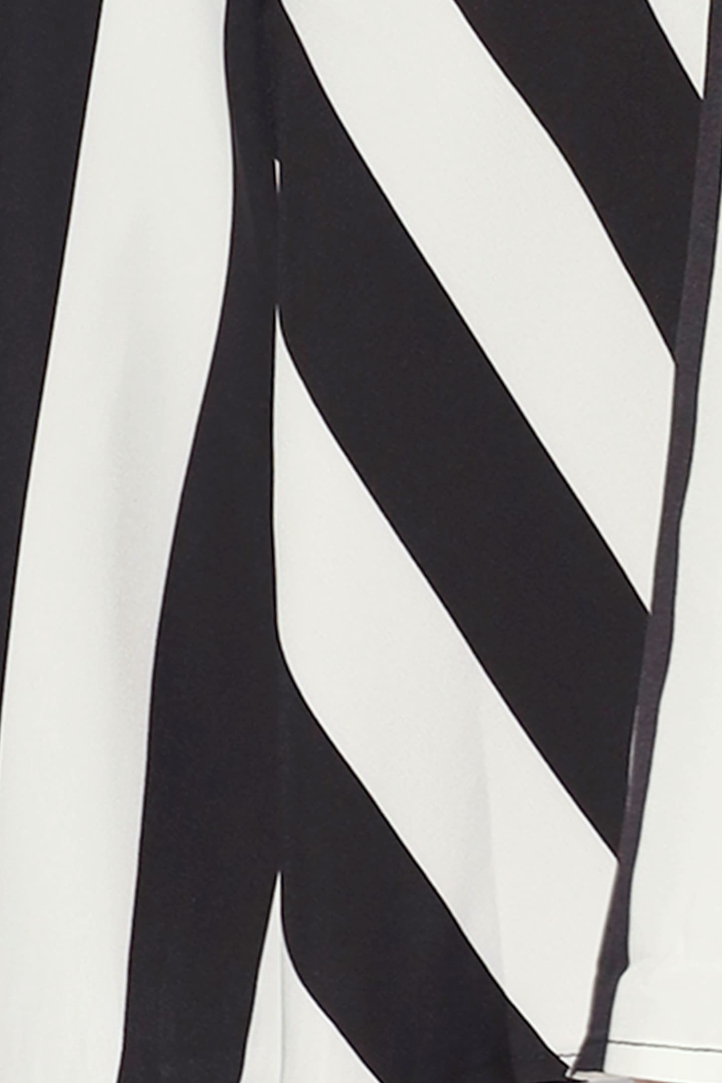 Wendy Stripes Dress in Black