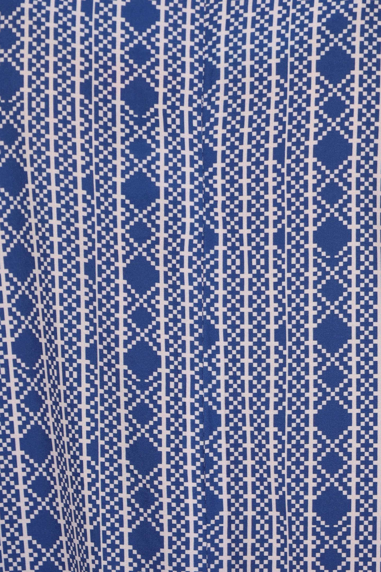 Xing Dress in Blue Aztec