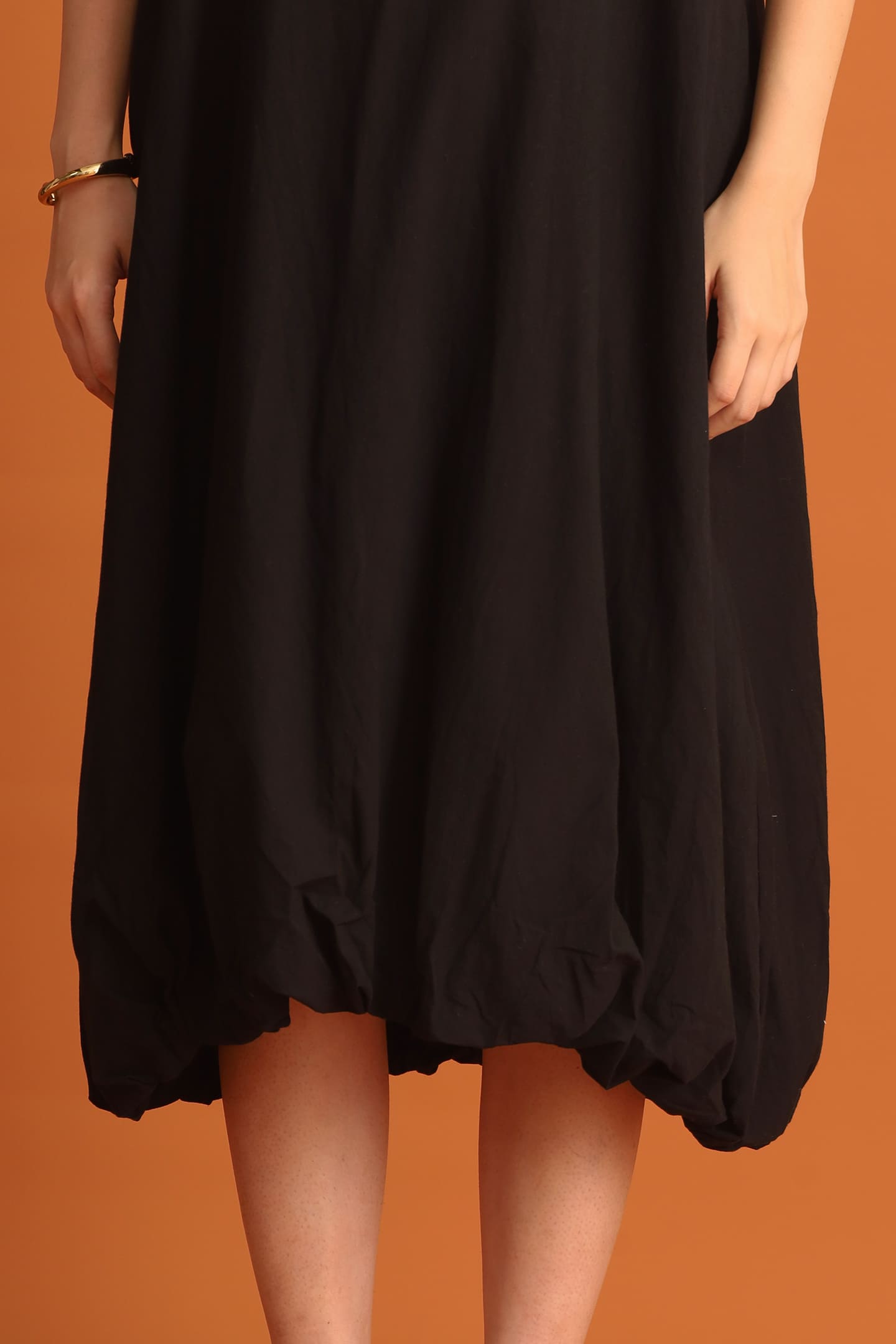 CHOSEN - Arin Bubble Dress in Black