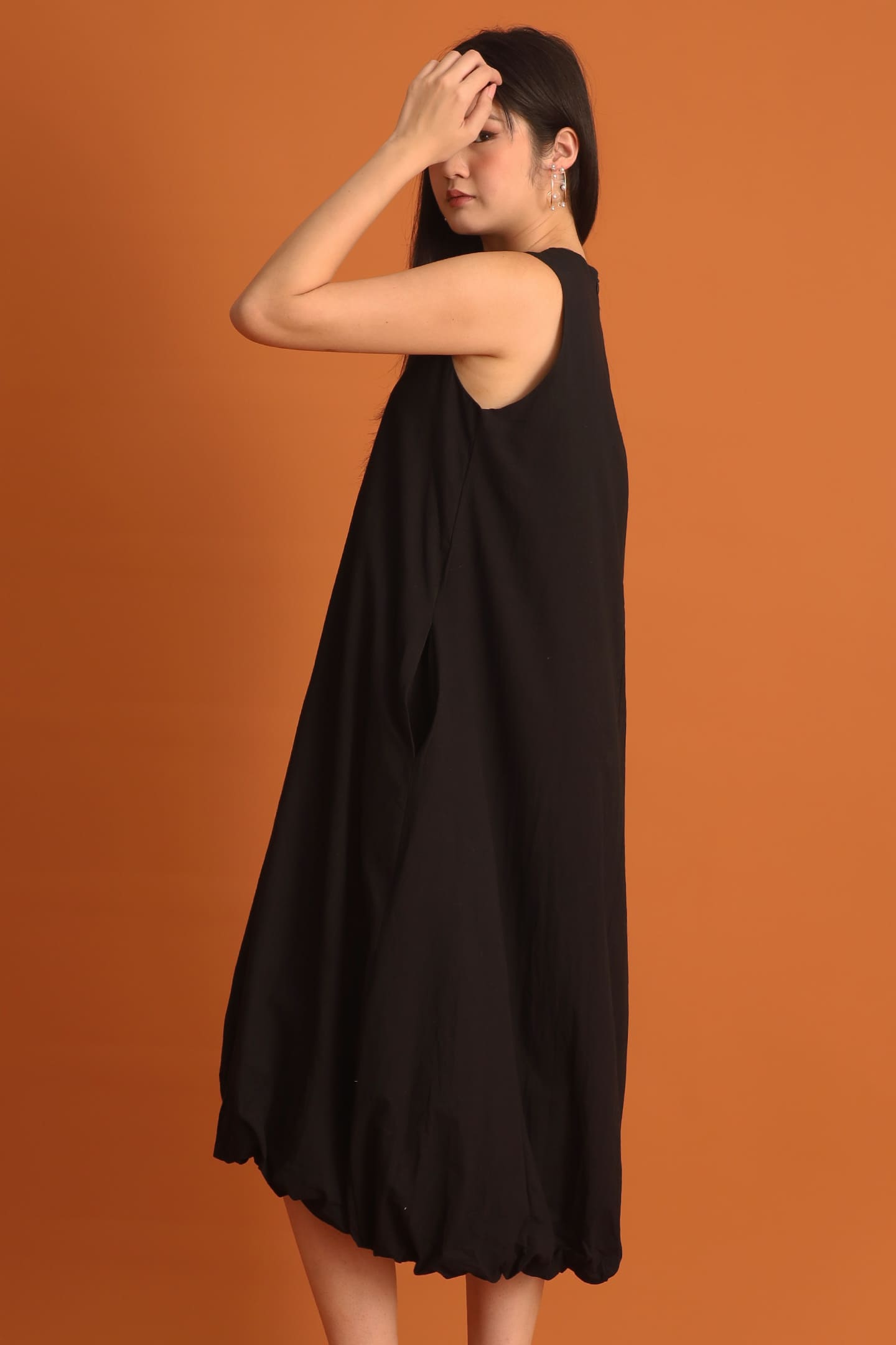 CHOSEN - Arin Bubble Dress in Black