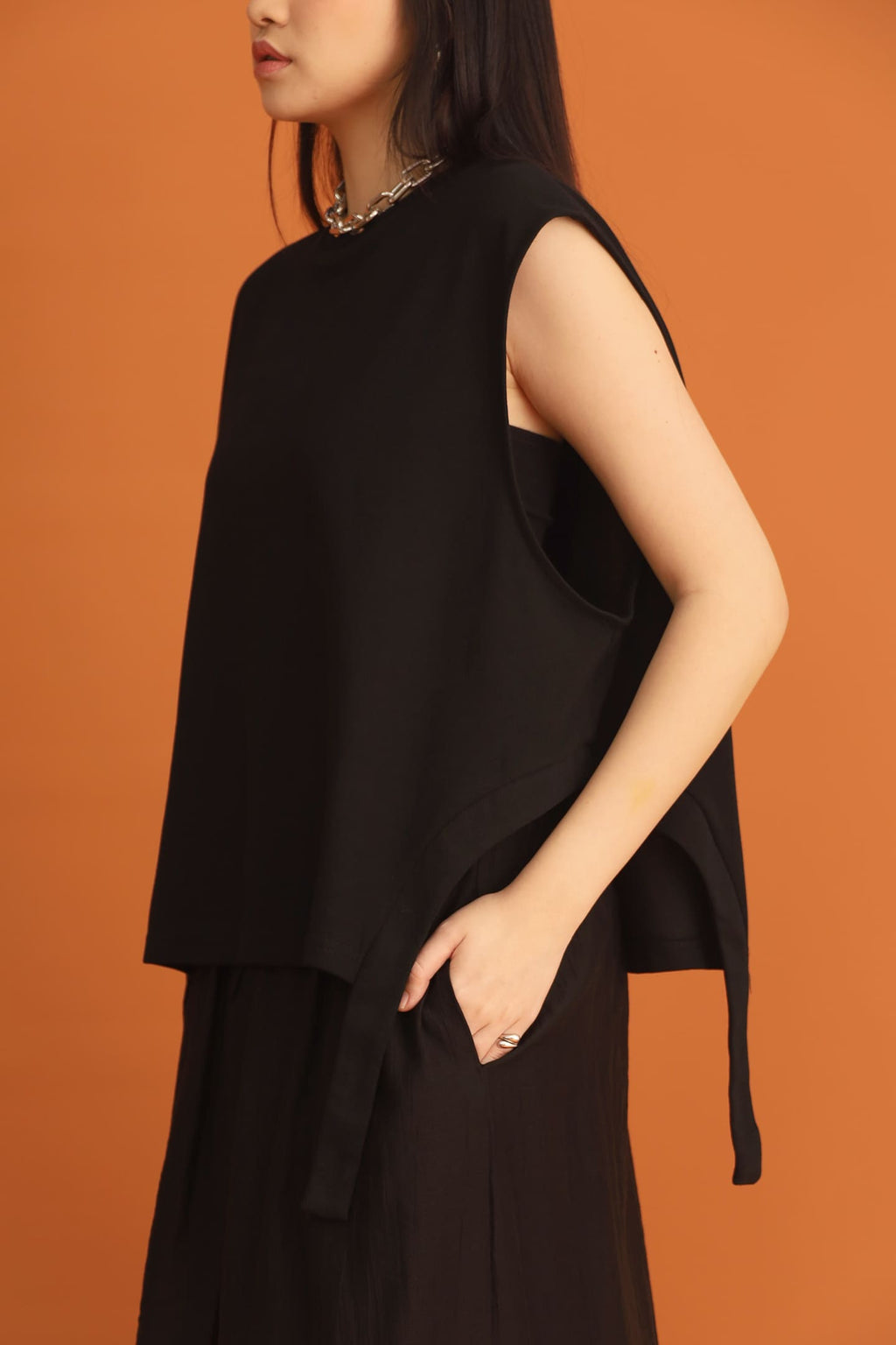CHOSEN - Jennie Top in Black