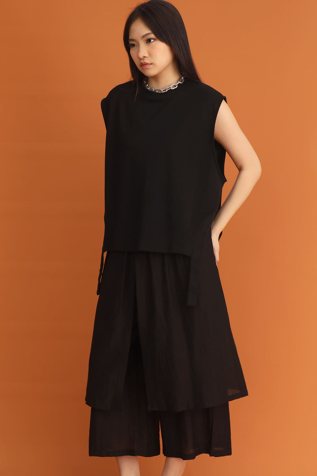 CHOSEN - Jennie Top in Black