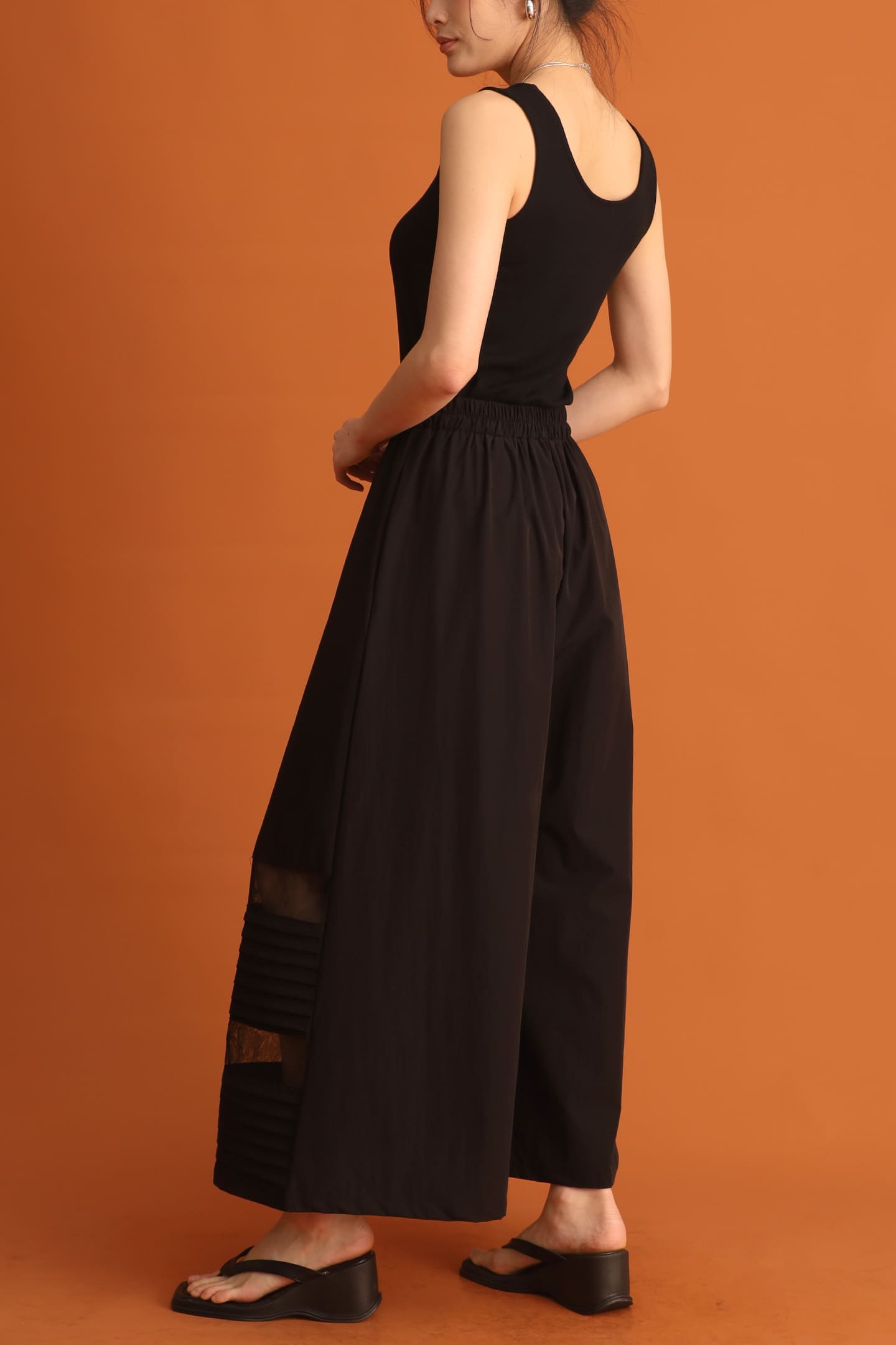 CHOSEN - Bo Young Mesh Pants in Black