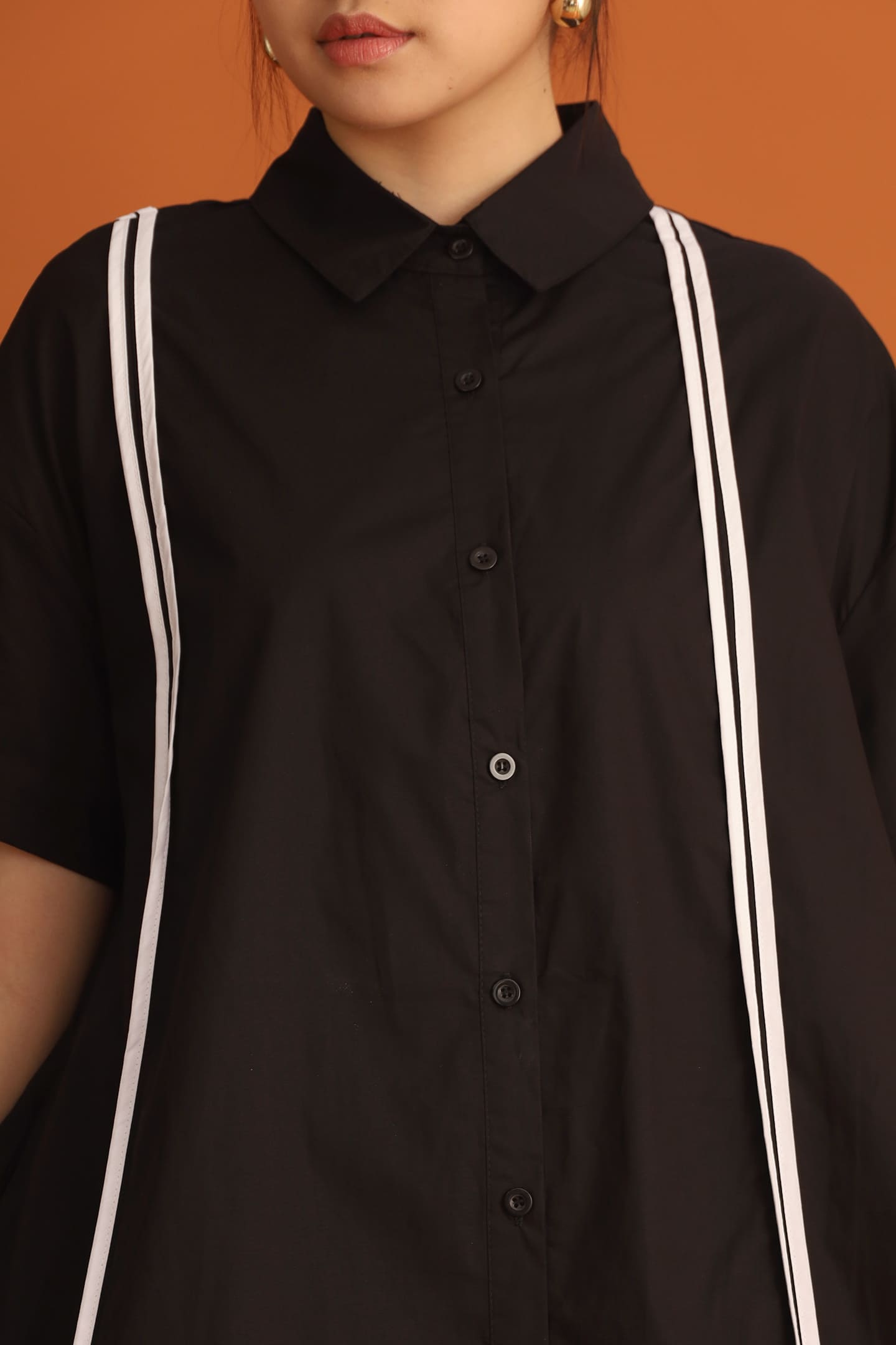 CHOSEN - Bruno Polkadot Shirt Dress