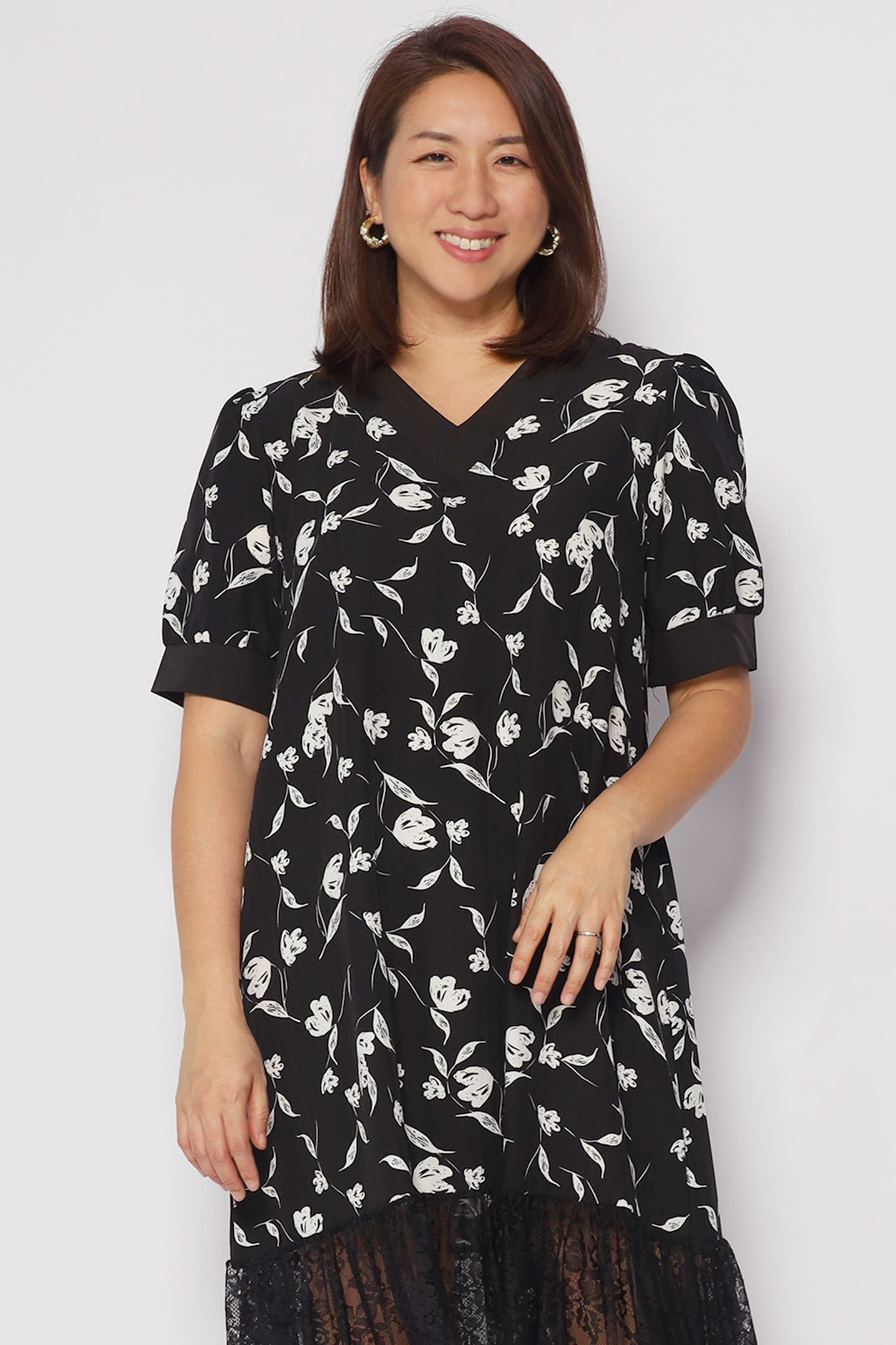 Calandra Floral Lace Dress