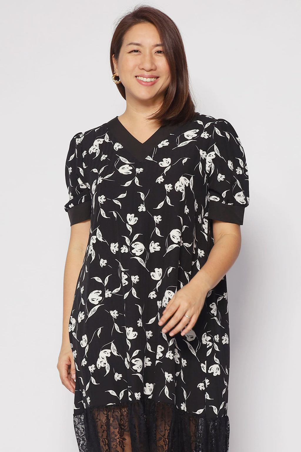 Calandra Floral Lace Dress