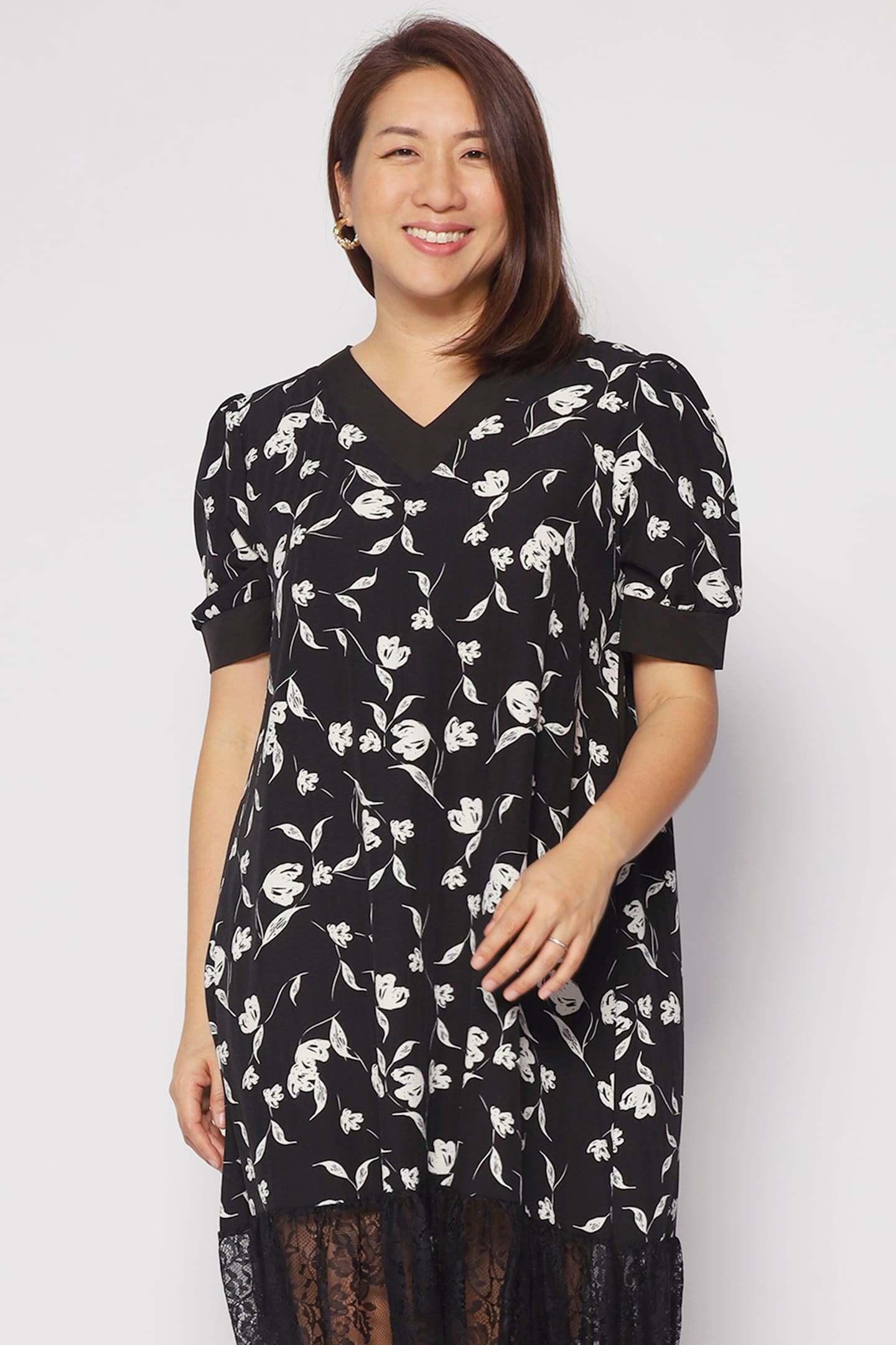 Calandra Floral Lace Dress