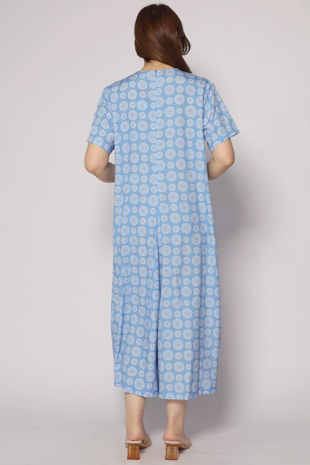 Celine Jumpsuit in Seamless Circles