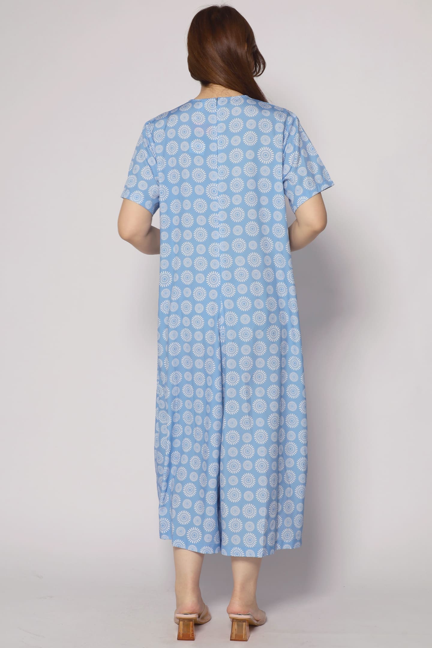 Celine Jumpsuit in Seamless Circles