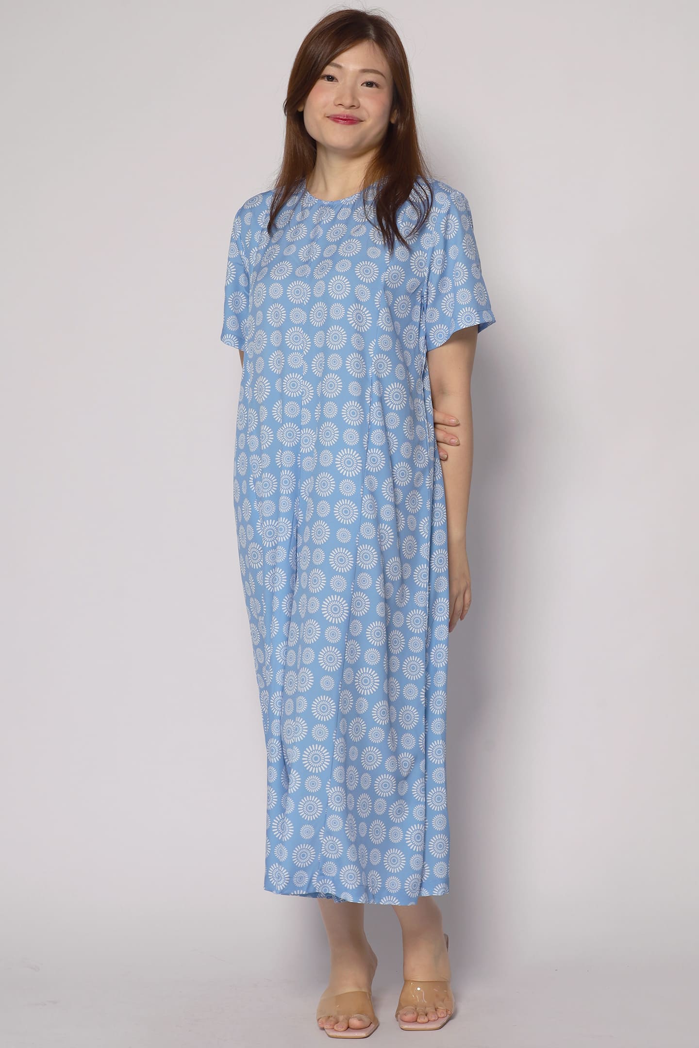 Celine Jumpsuit in Seamless Circles