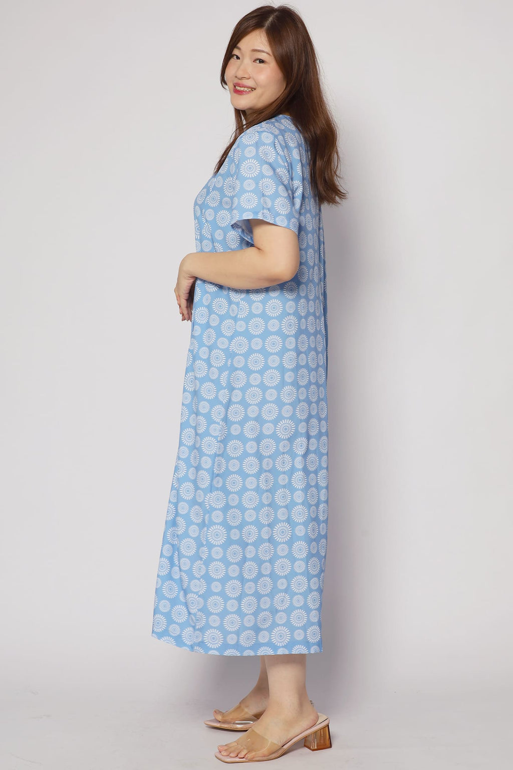 Celine Jumpsuit in Seamless Circles