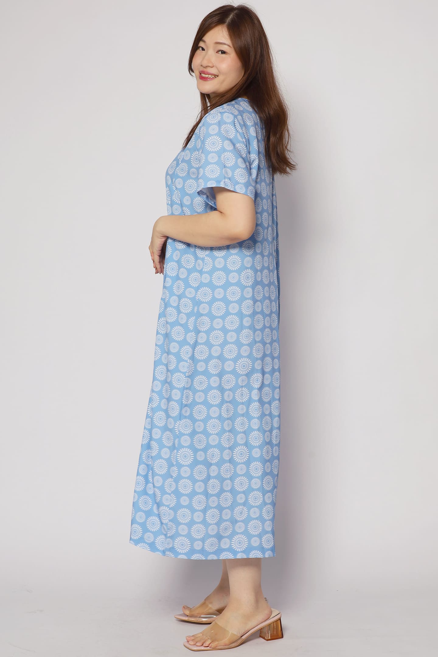Celine Jumpsuit in Seamless Circles