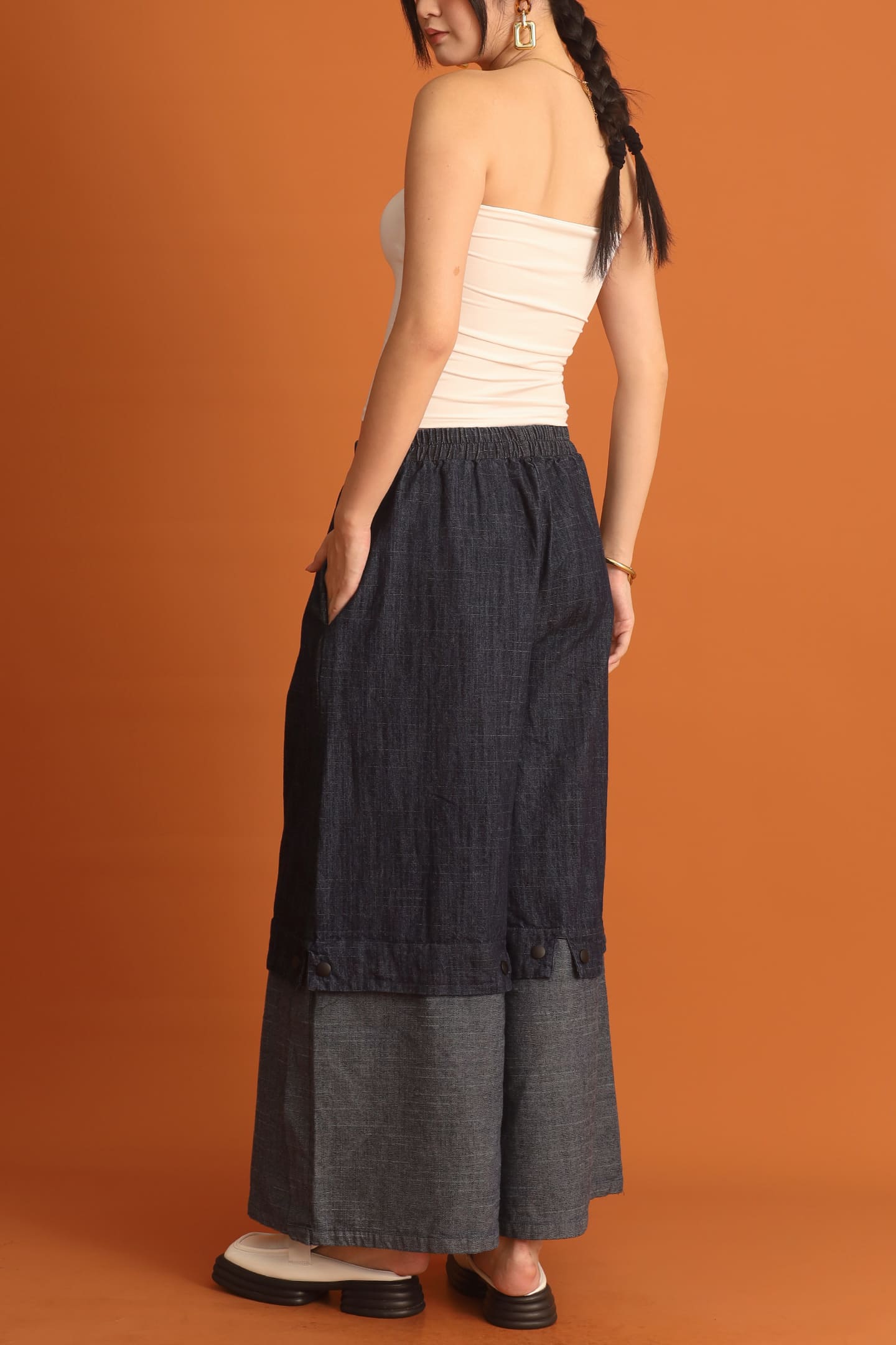 CHOSEN - Minji Denim Wide Leg Pants