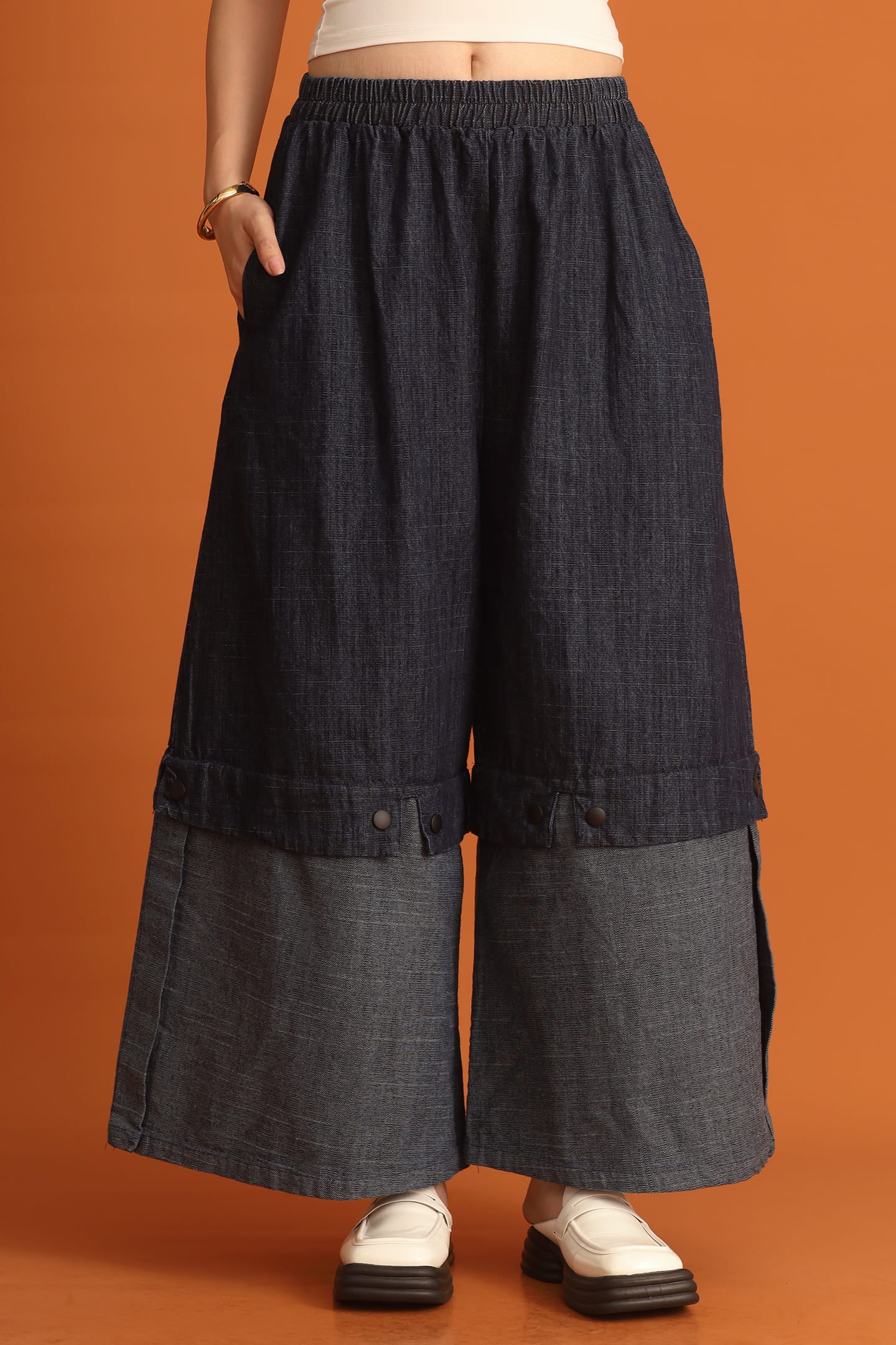 CHOSEN - Minji Denim Wide Leg Pants