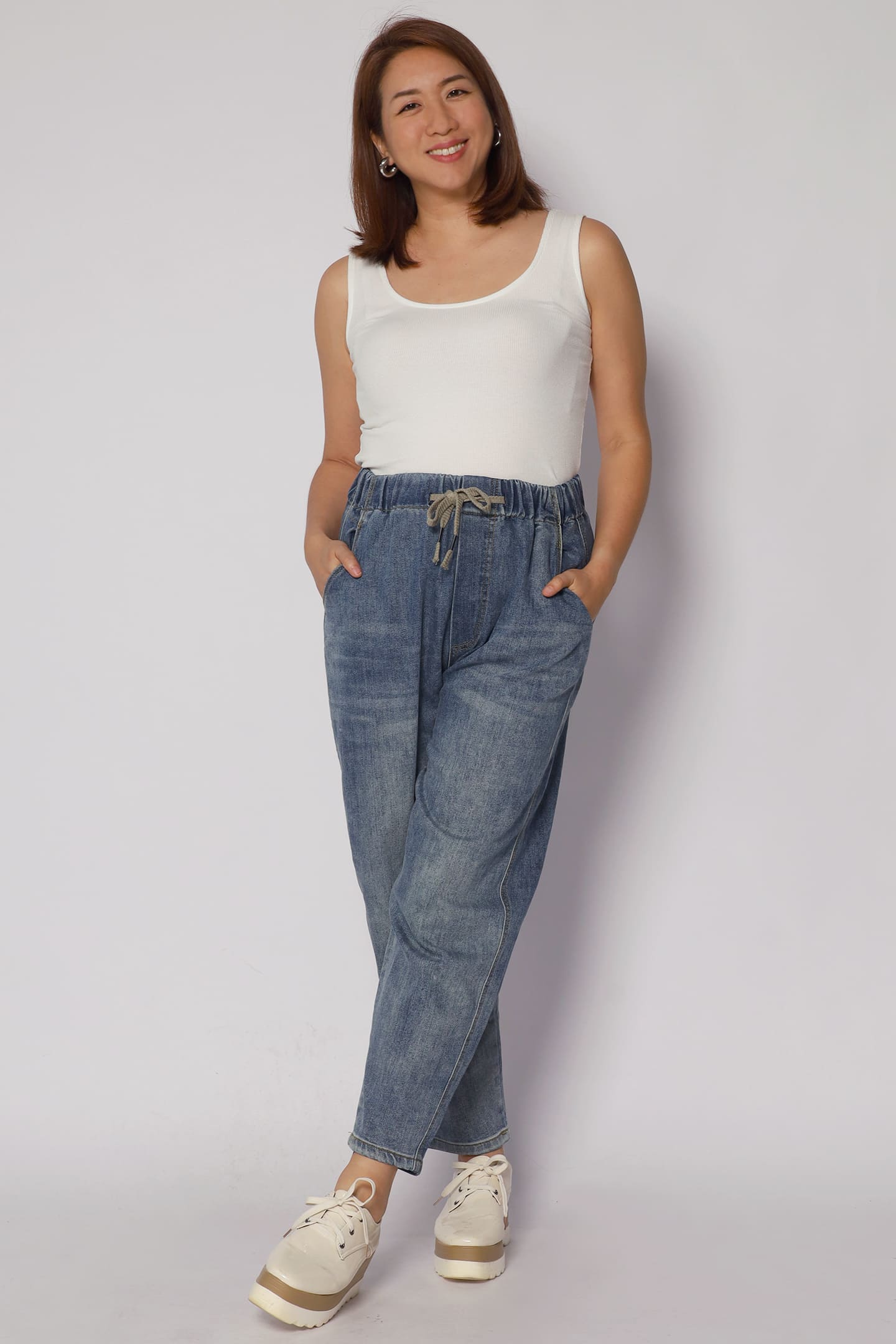 Eton Drawstring Jeans