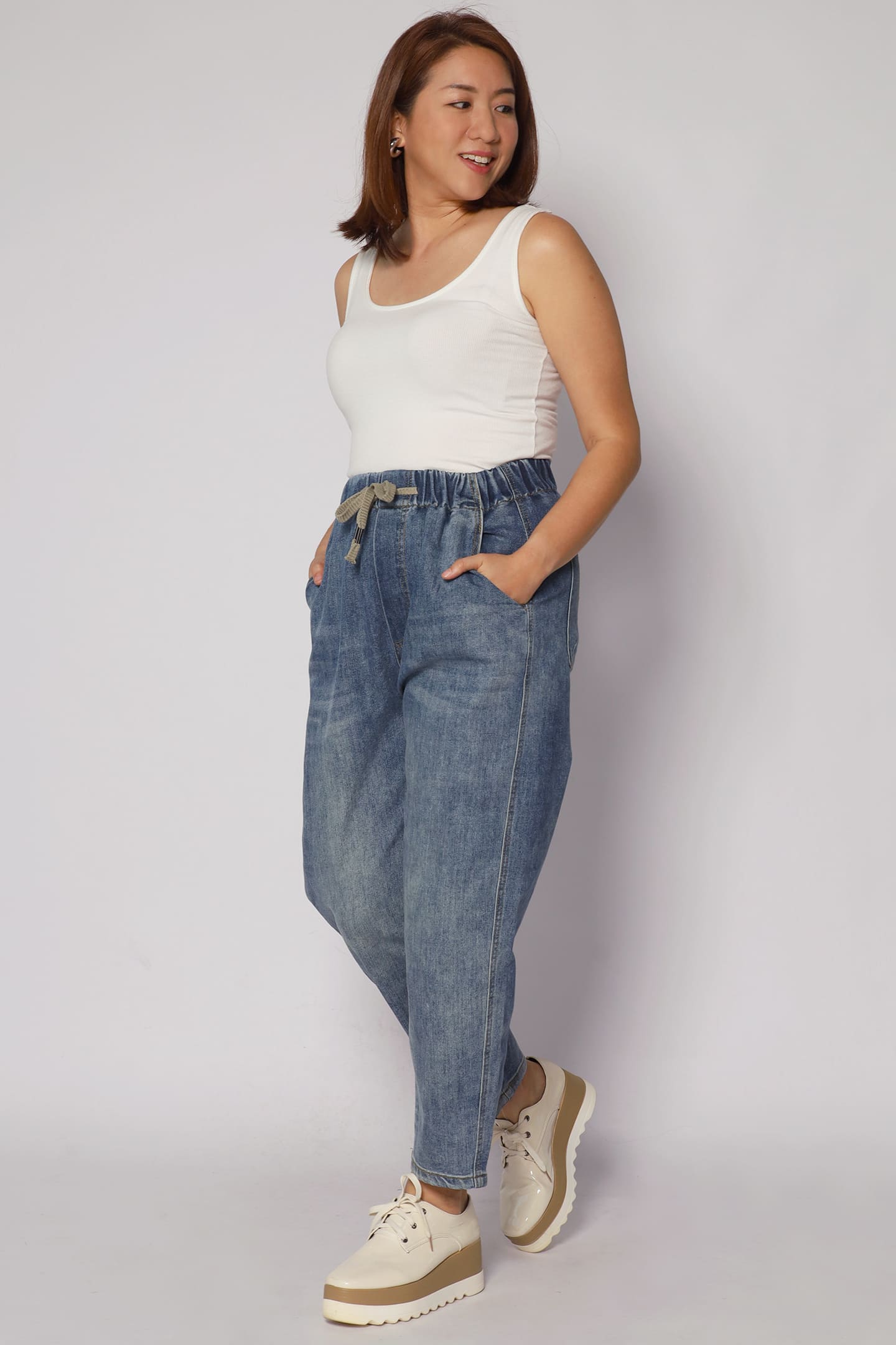Eton Drawstring Jeans