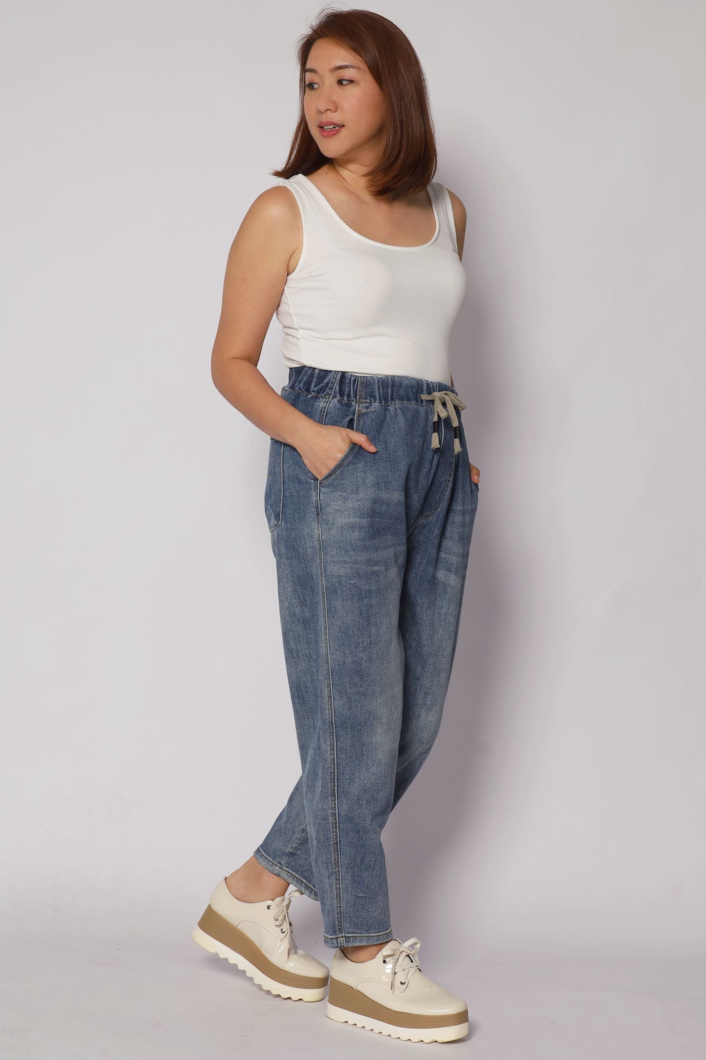 Eton Drawstring Jeans