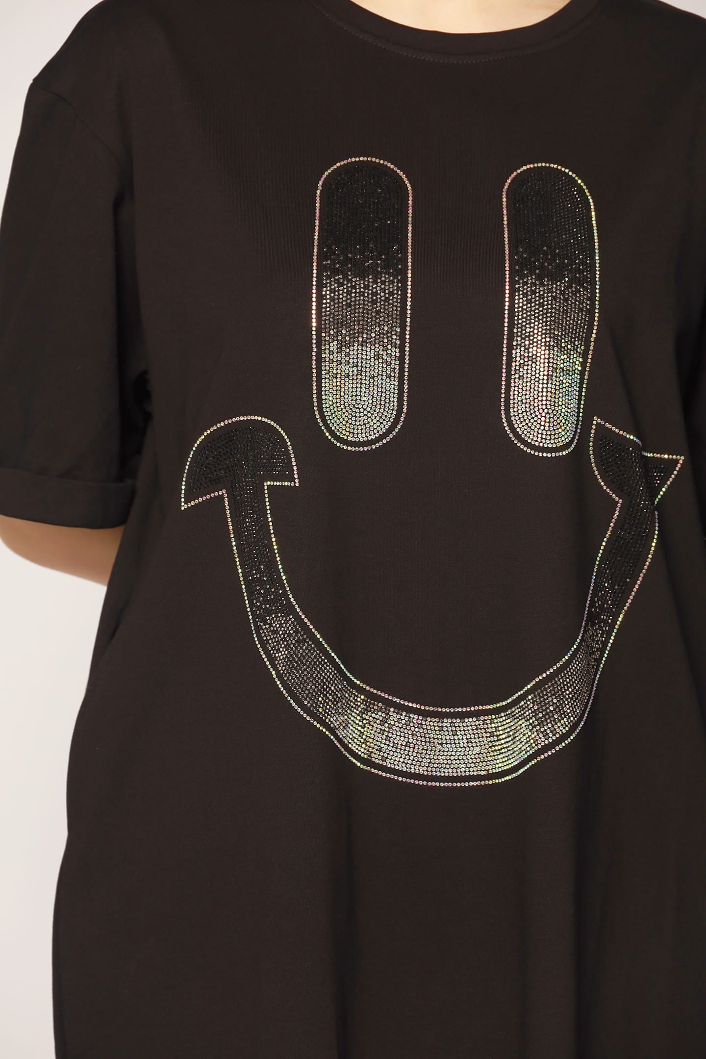 Happy Embellished Dress in Black