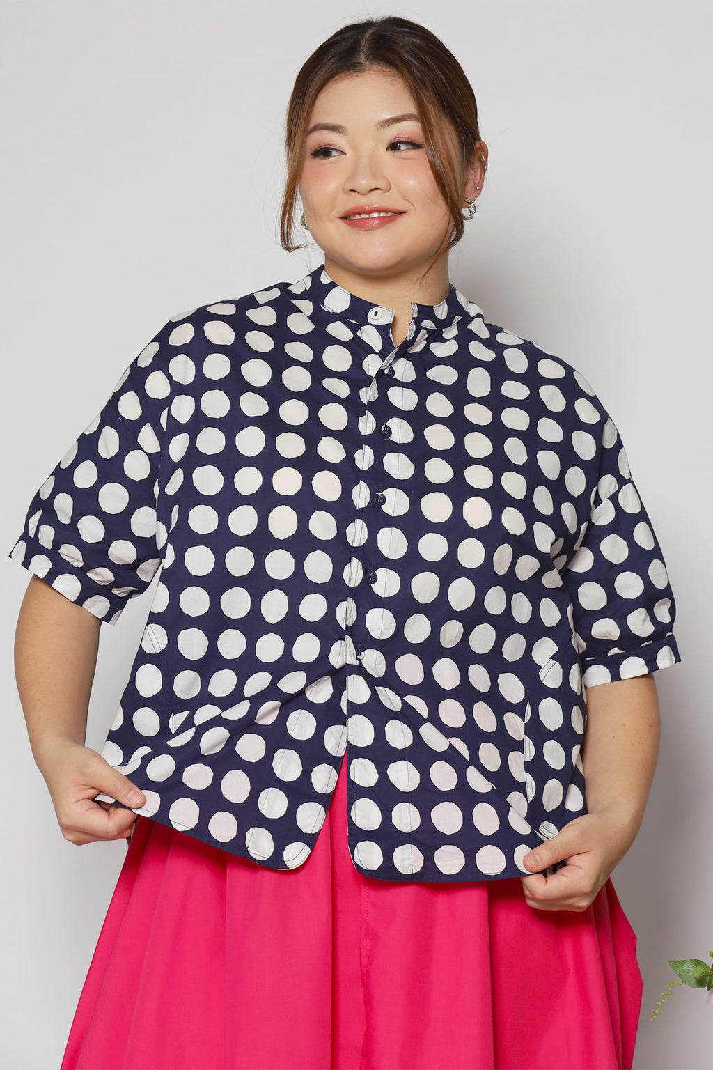 Liam Top in Pebble Dots