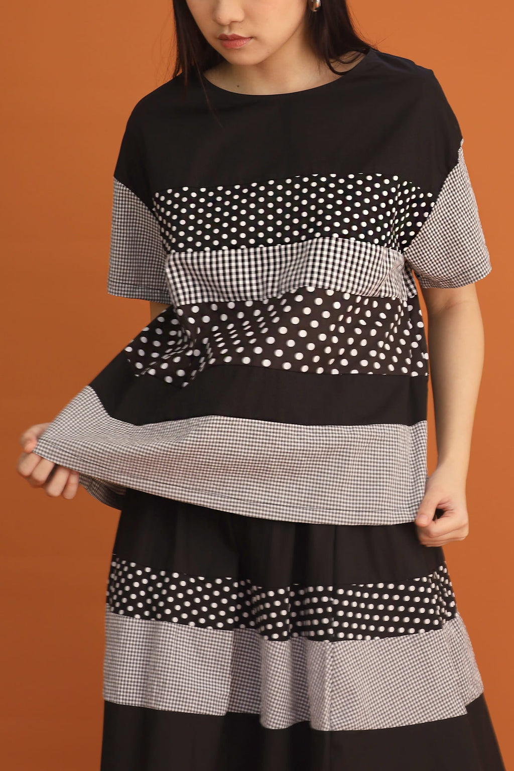 CHOSEN - Katy Polkadot Top