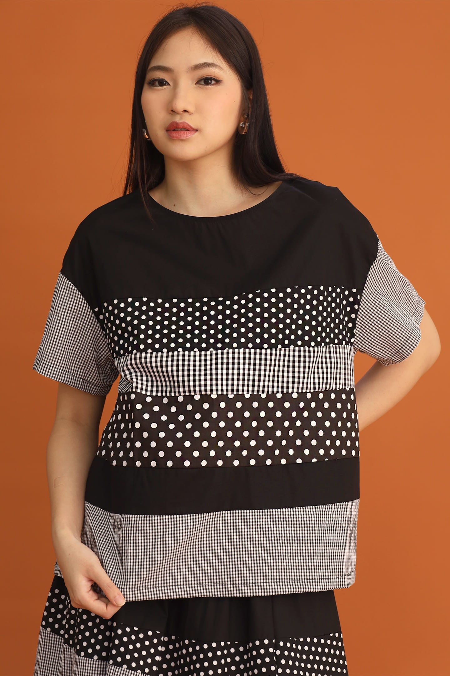 CHOSEN - Katy Polkadot Top