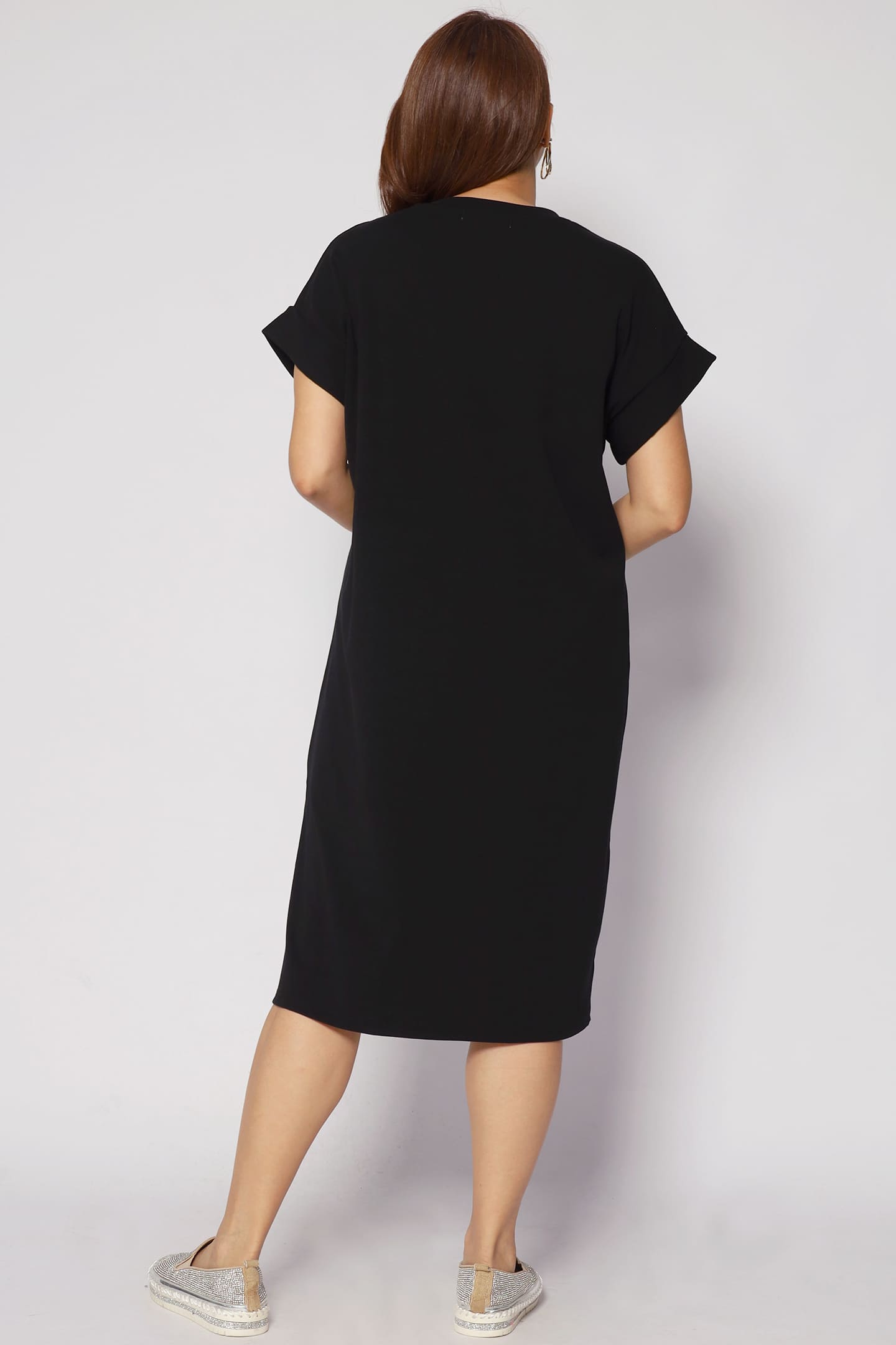 Motel Printed Tee Dress