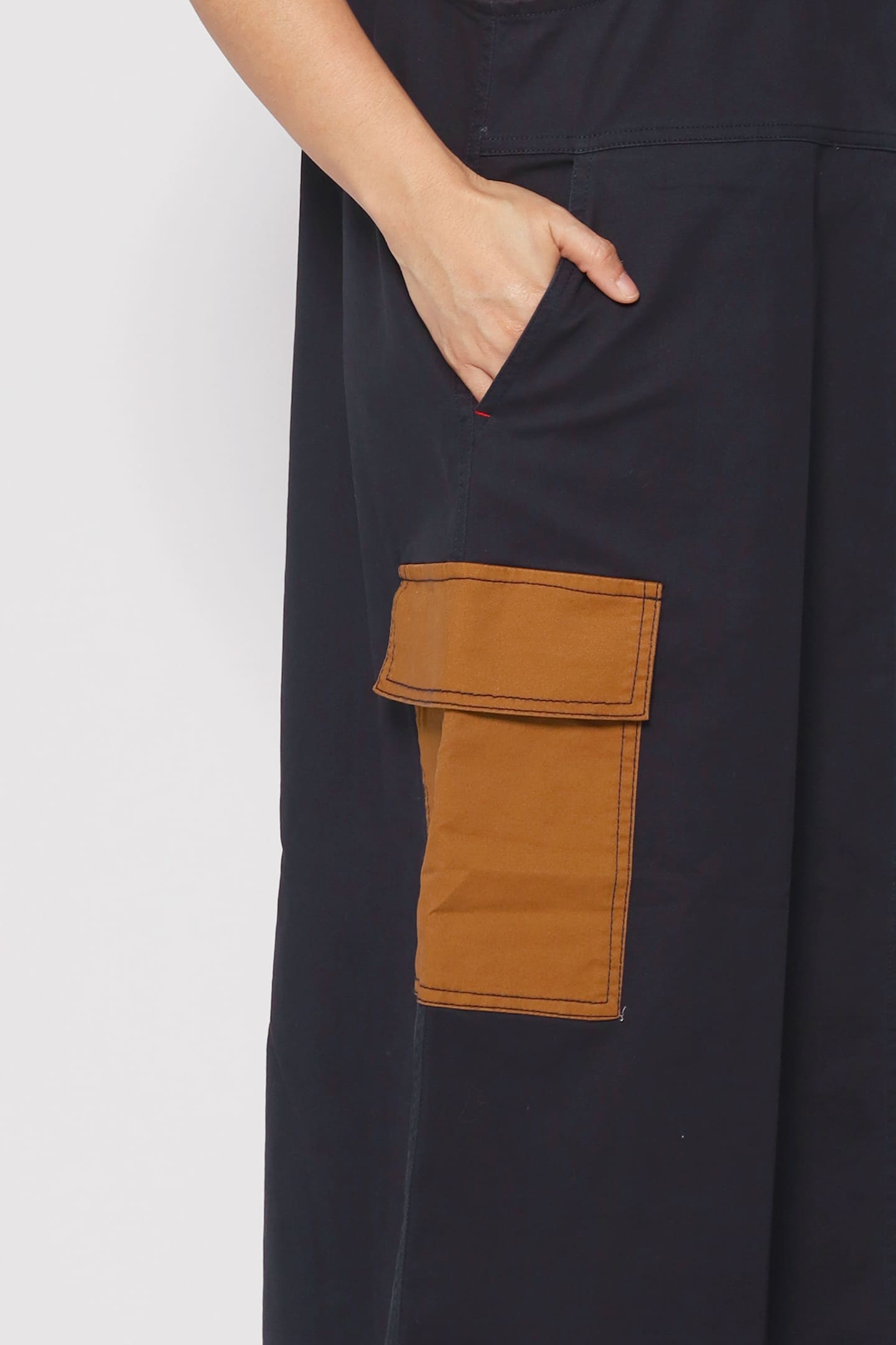 Phoenix Colourblock Pinafore Dress
