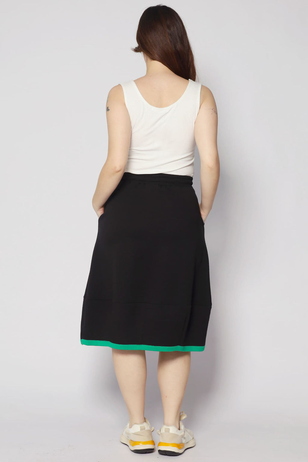 Piper Trimming Skirt in Black