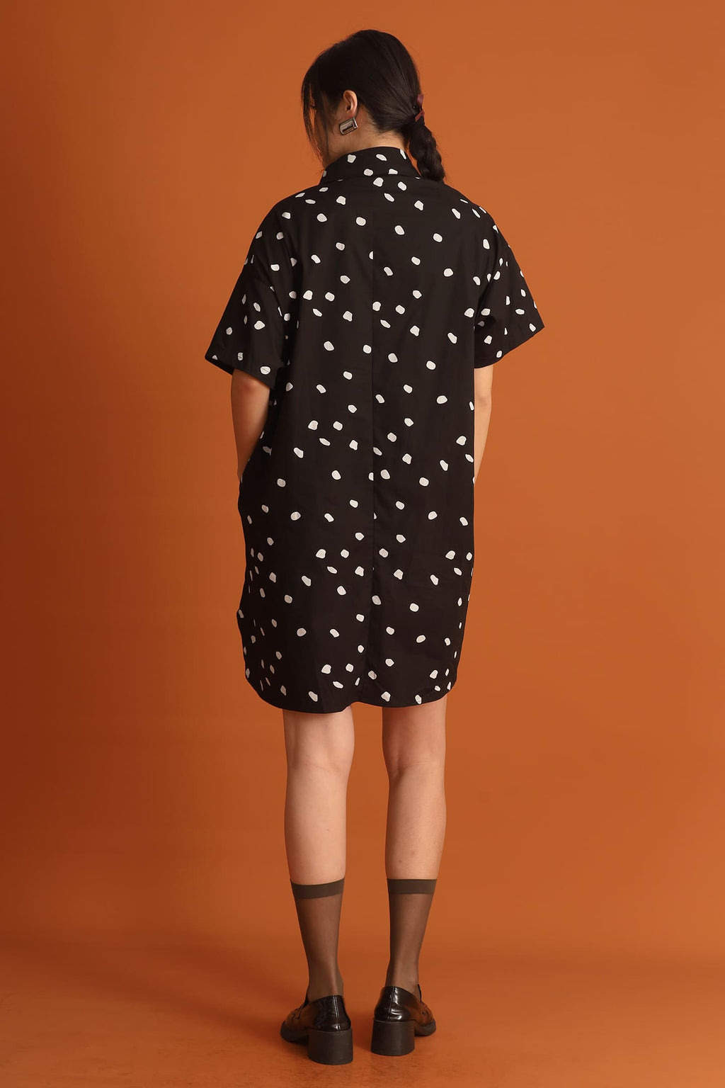 CHOSEN - Da Hee Polkadot Shirt Dress